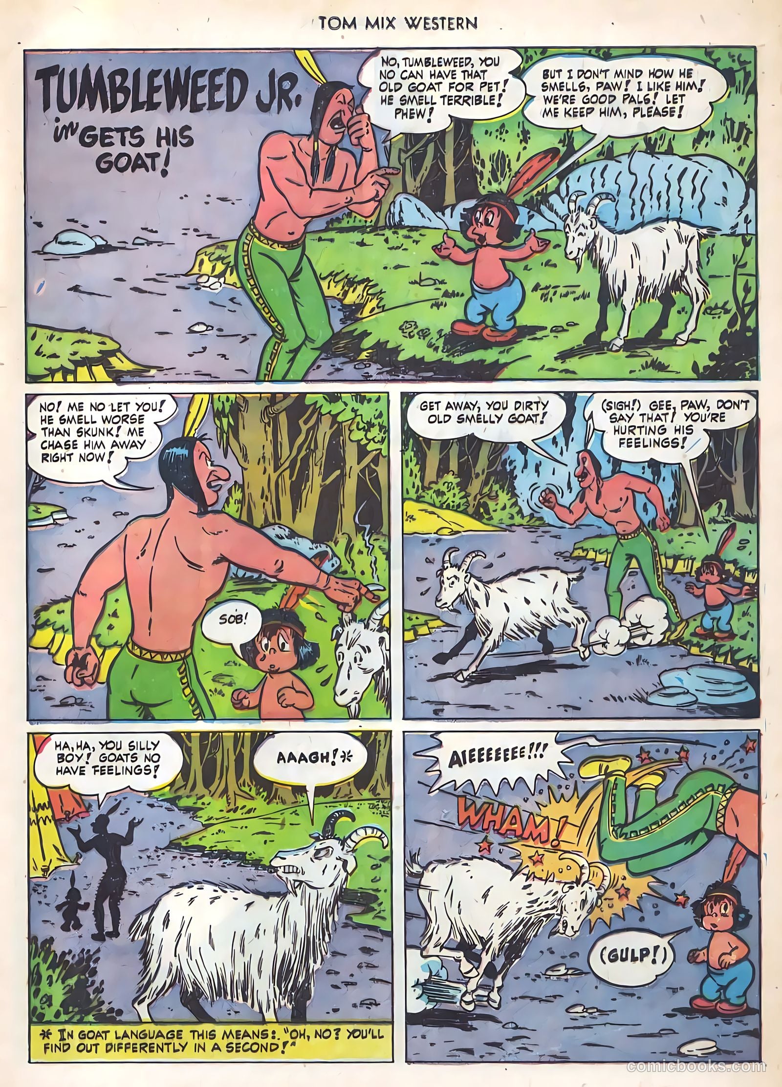 Tom Mix Western #43 (1951) — page 20 of 34