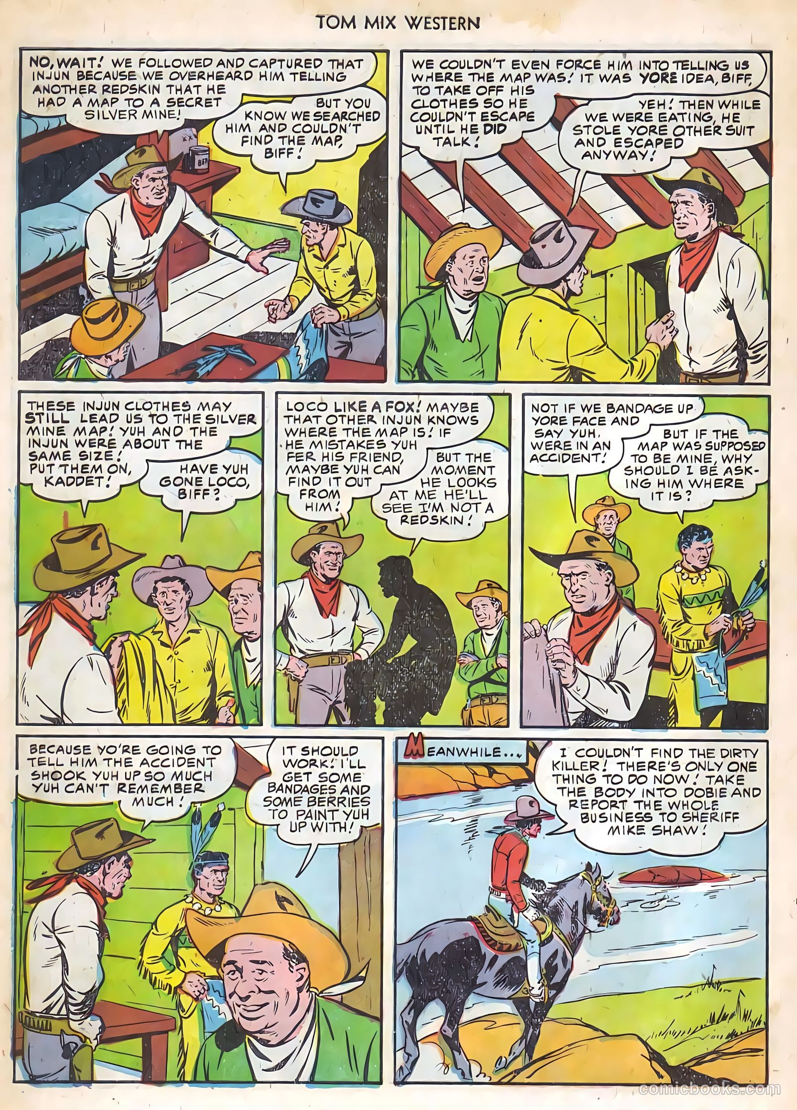 Tom Mix Western #43 (1951) — page 29 of 34