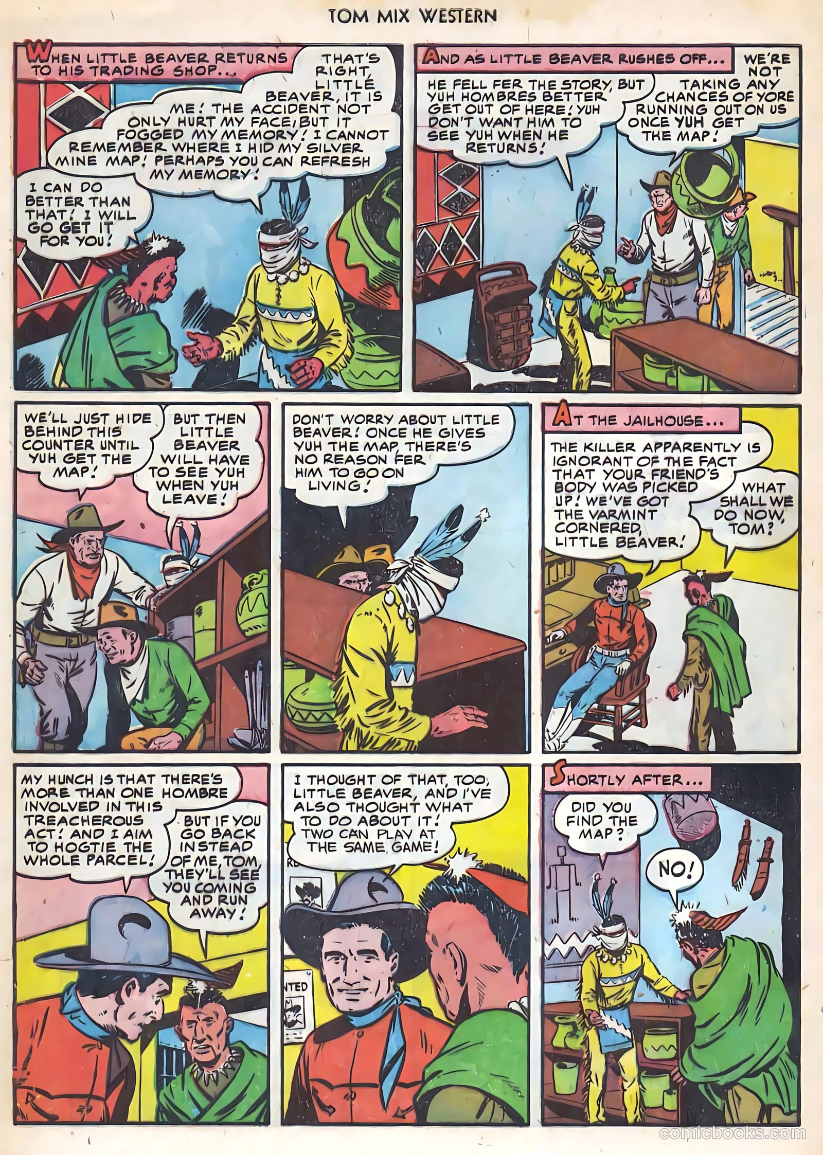 Tom Mix Western #43 (1951) — page 31 of 34