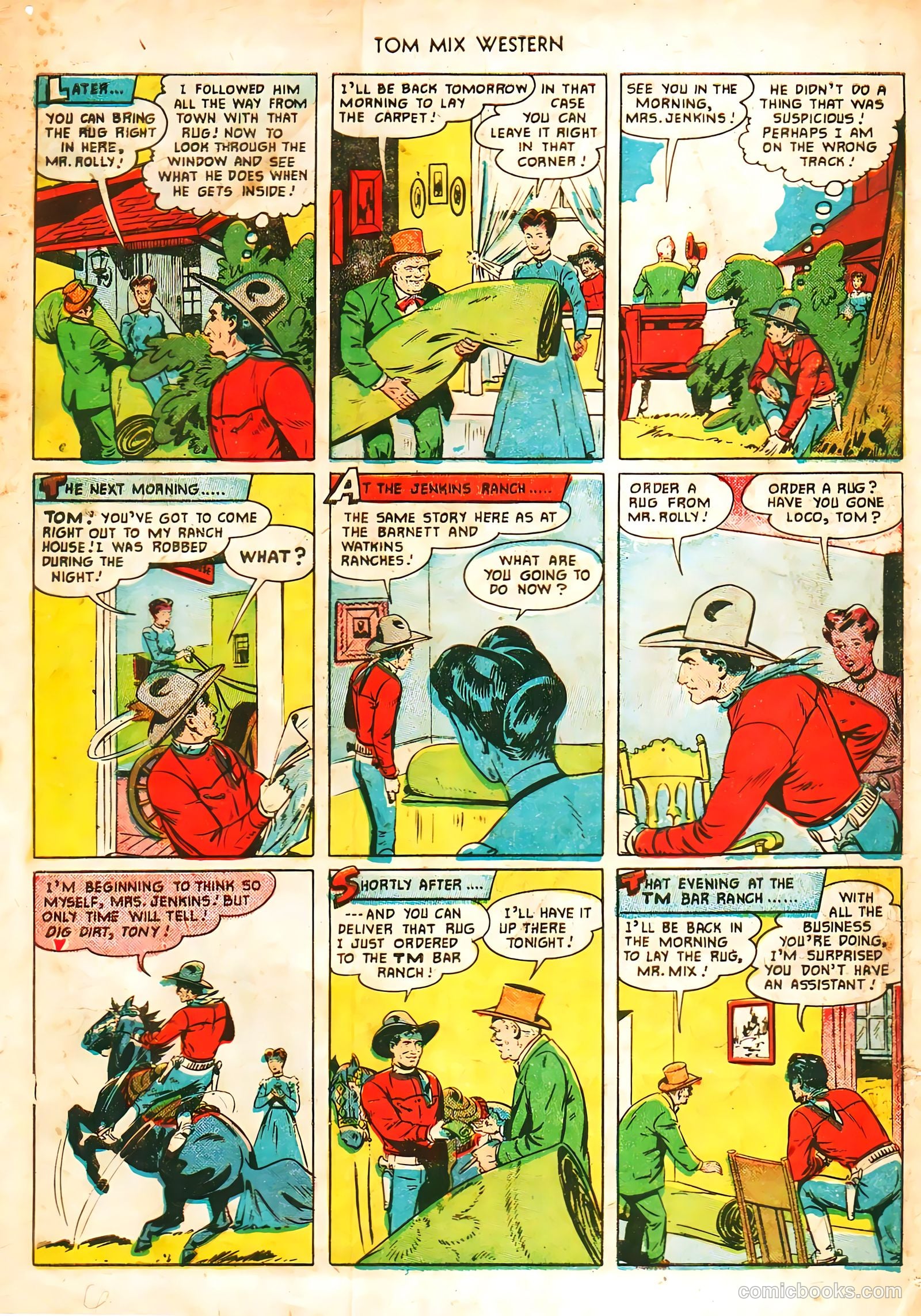 Tom Mix Western #44 (1951) — page 5 of 33