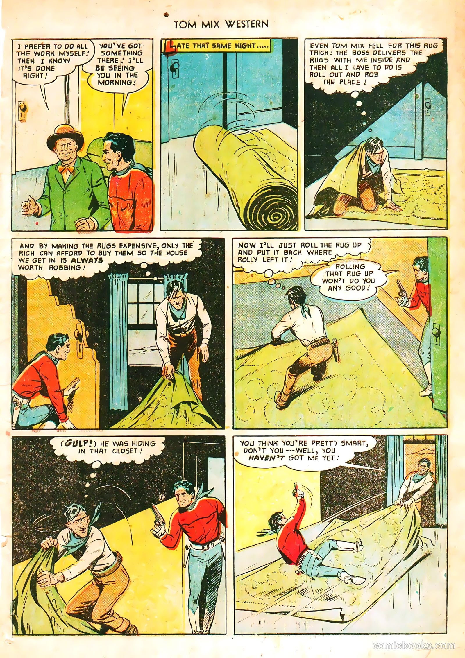 Tom Mix Western #44 (1951) — page 6 of 33