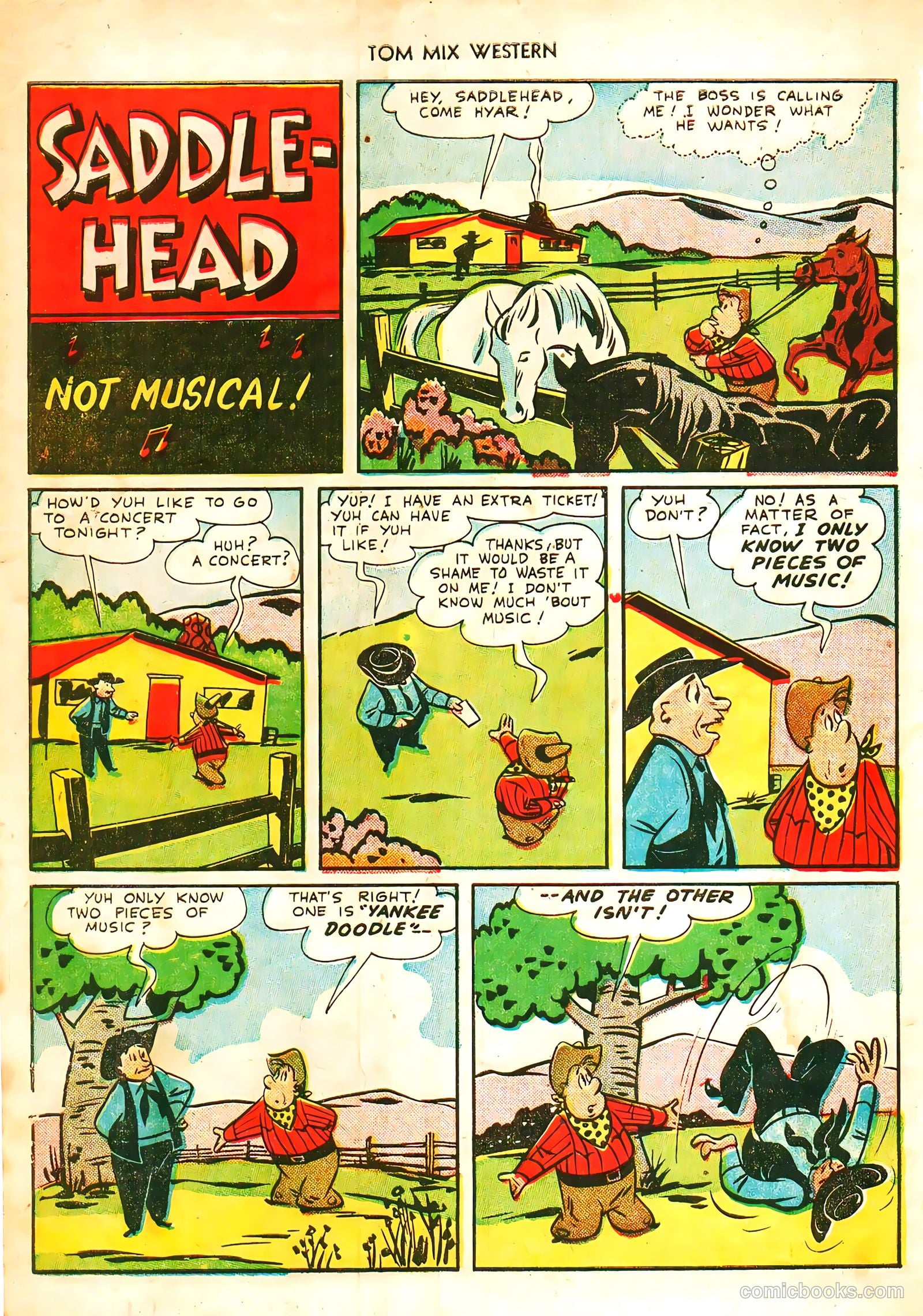 Tom Mix Western #44 (1951) — page 9 of 33