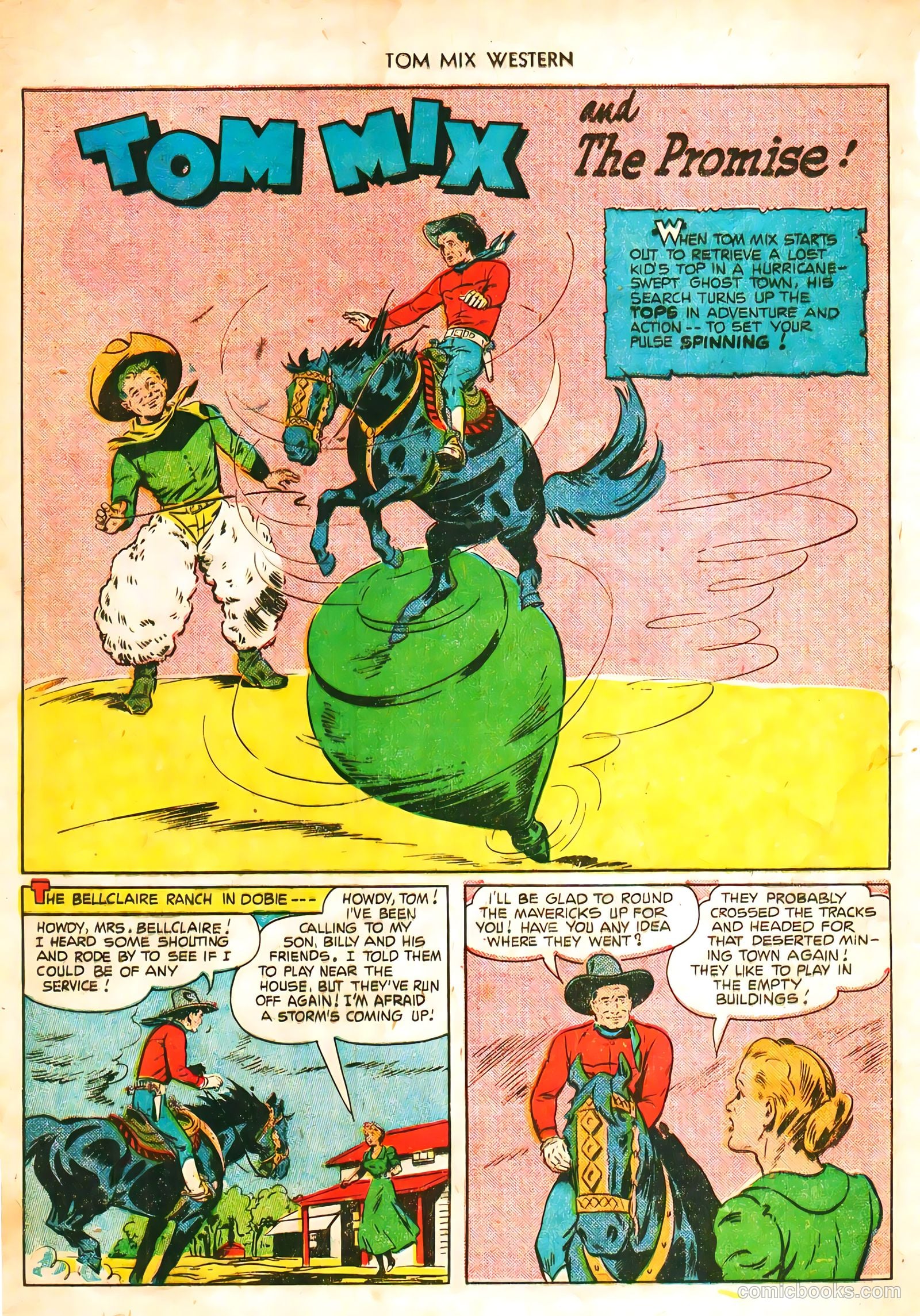 Tom Mix Western #44 (1951) — page 11 of 33