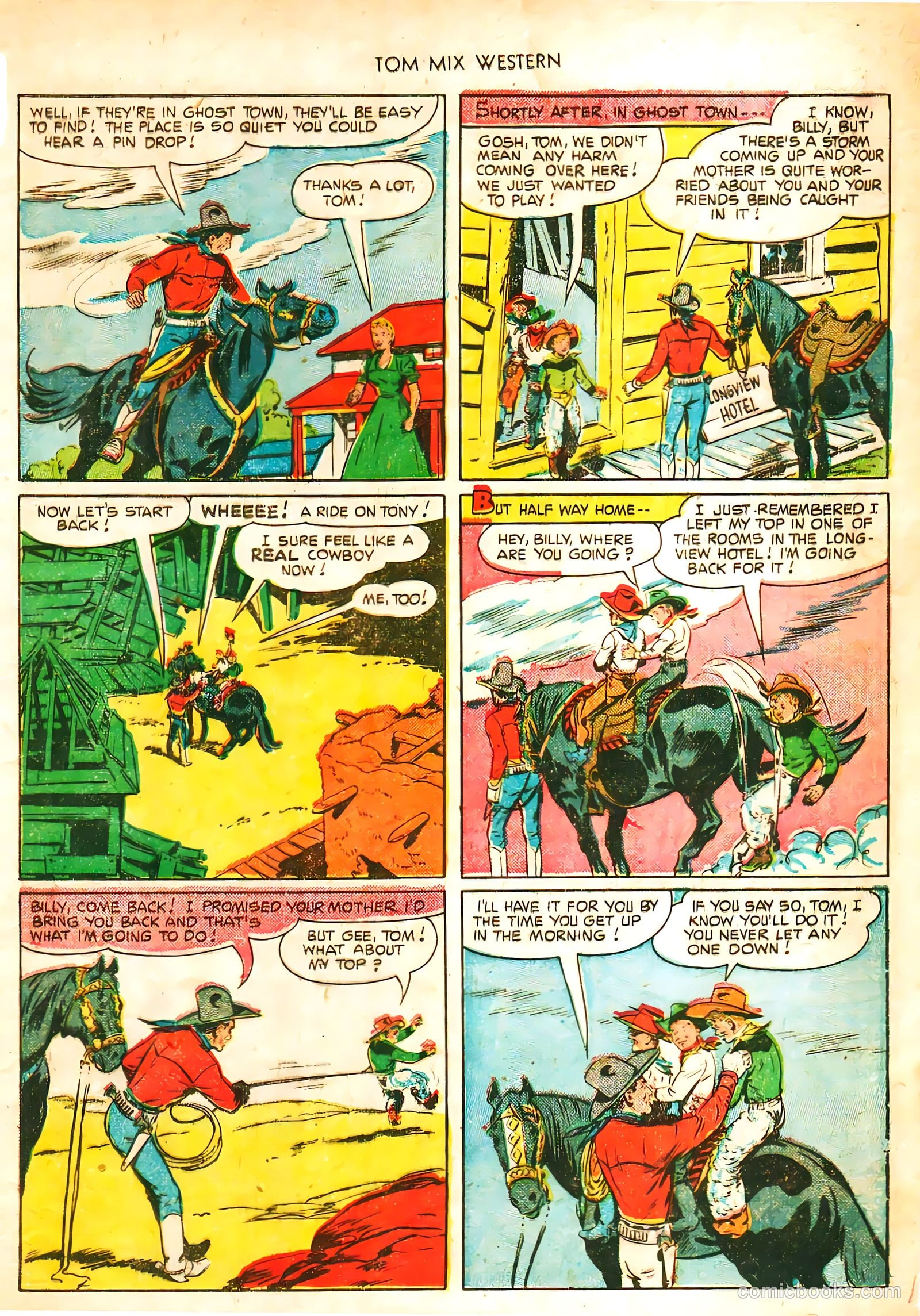Tom Mix Western #44 (1951) — page 12 of 33