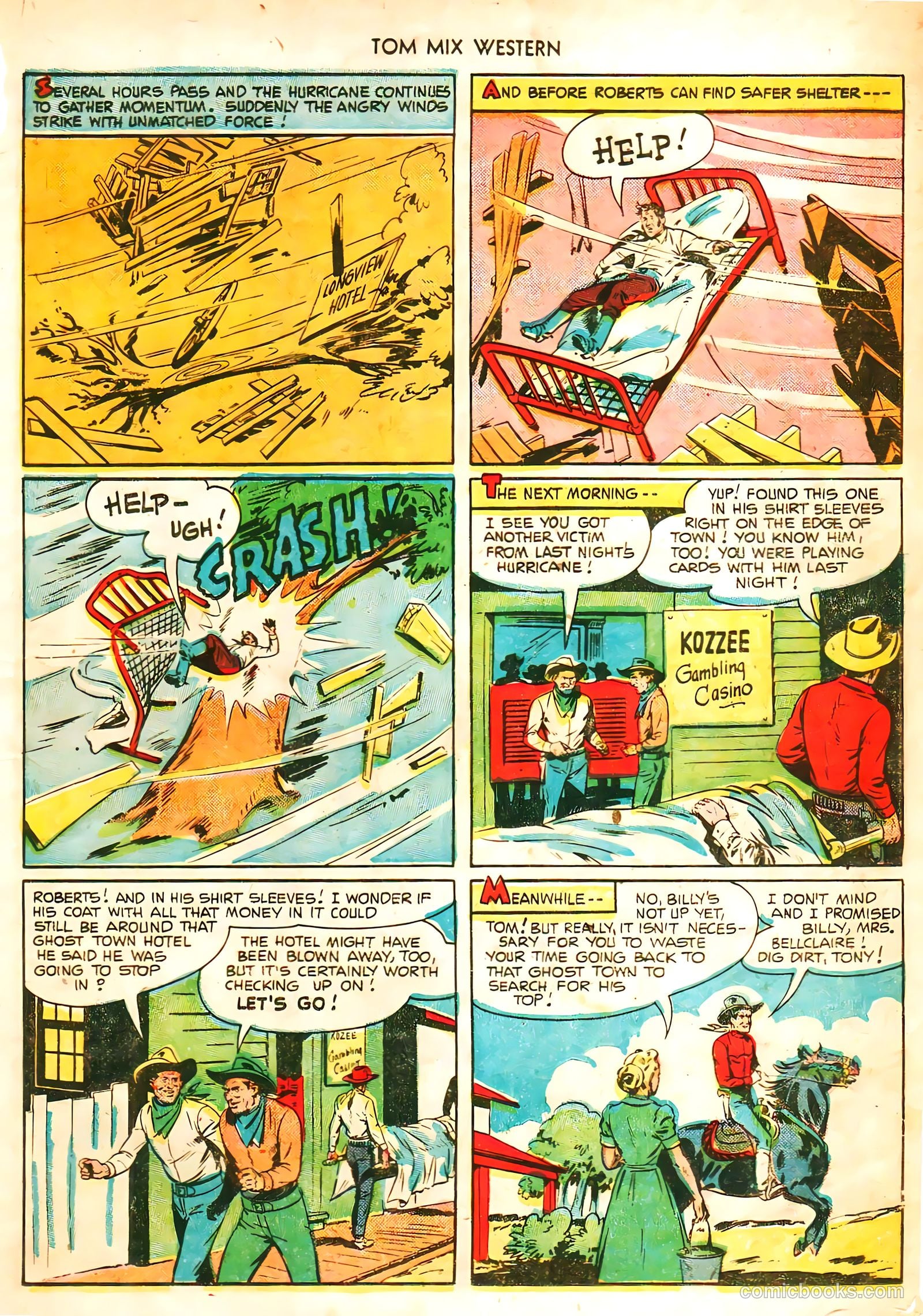 Tom Mix Western #44 (1951) — page 14 of 33