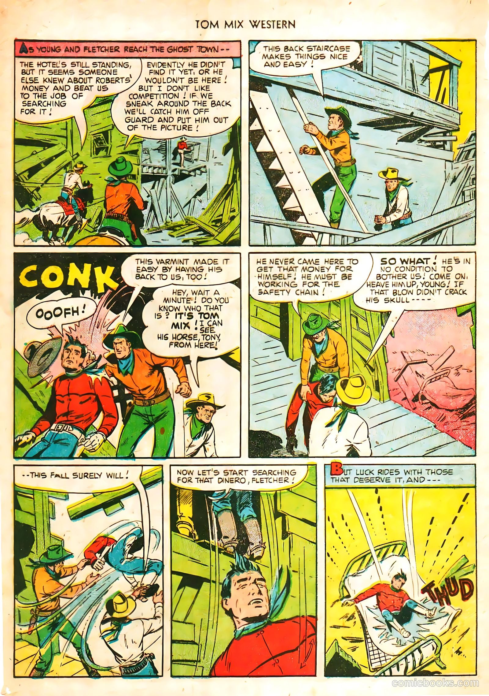 Tom Mix Western #44 (1951) — page 15 of 33