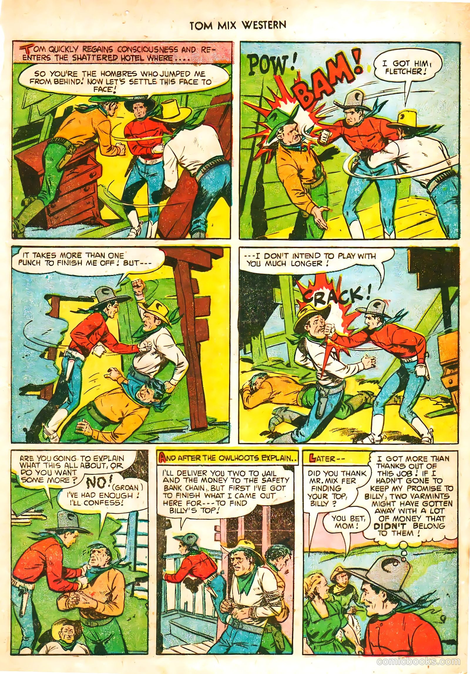 Tom Mix Western #44 (1951) — page 16 of 33