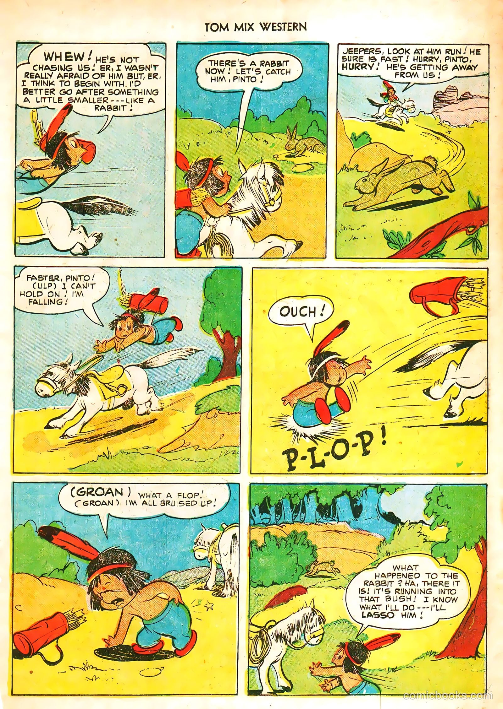 Tom Mix Western #44 (1951) — page 18 of 33
