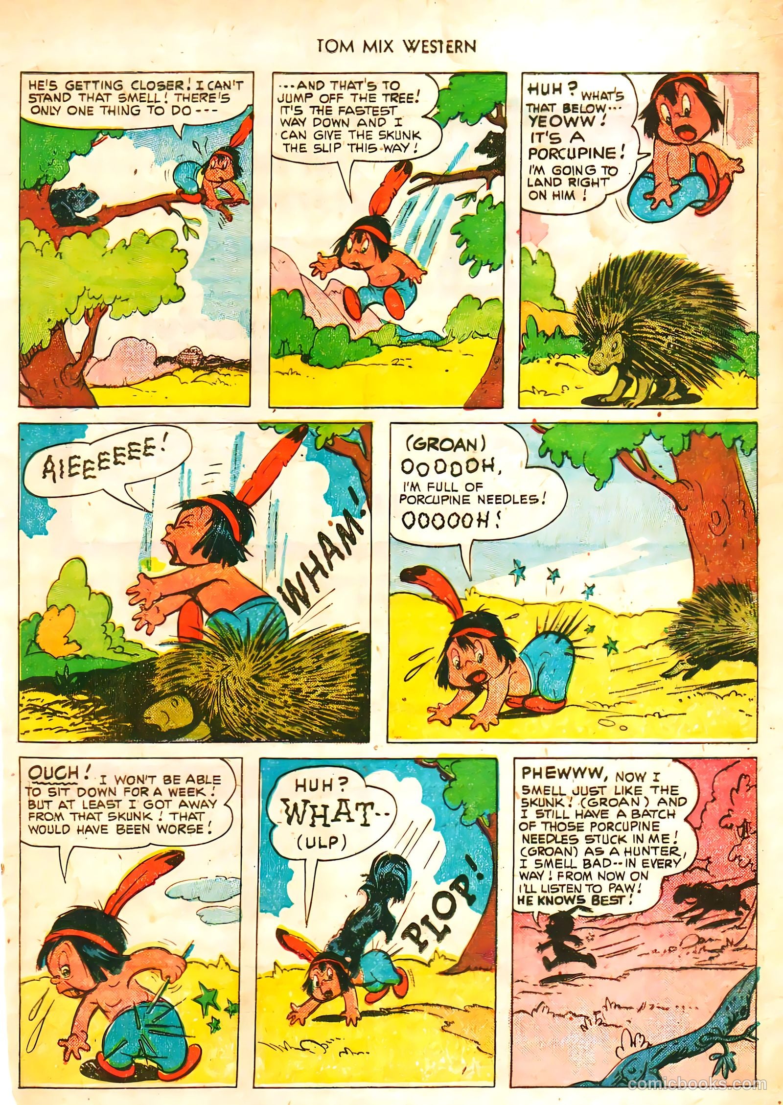 Tom Mix Western #44 (1951) — page 20 of 33