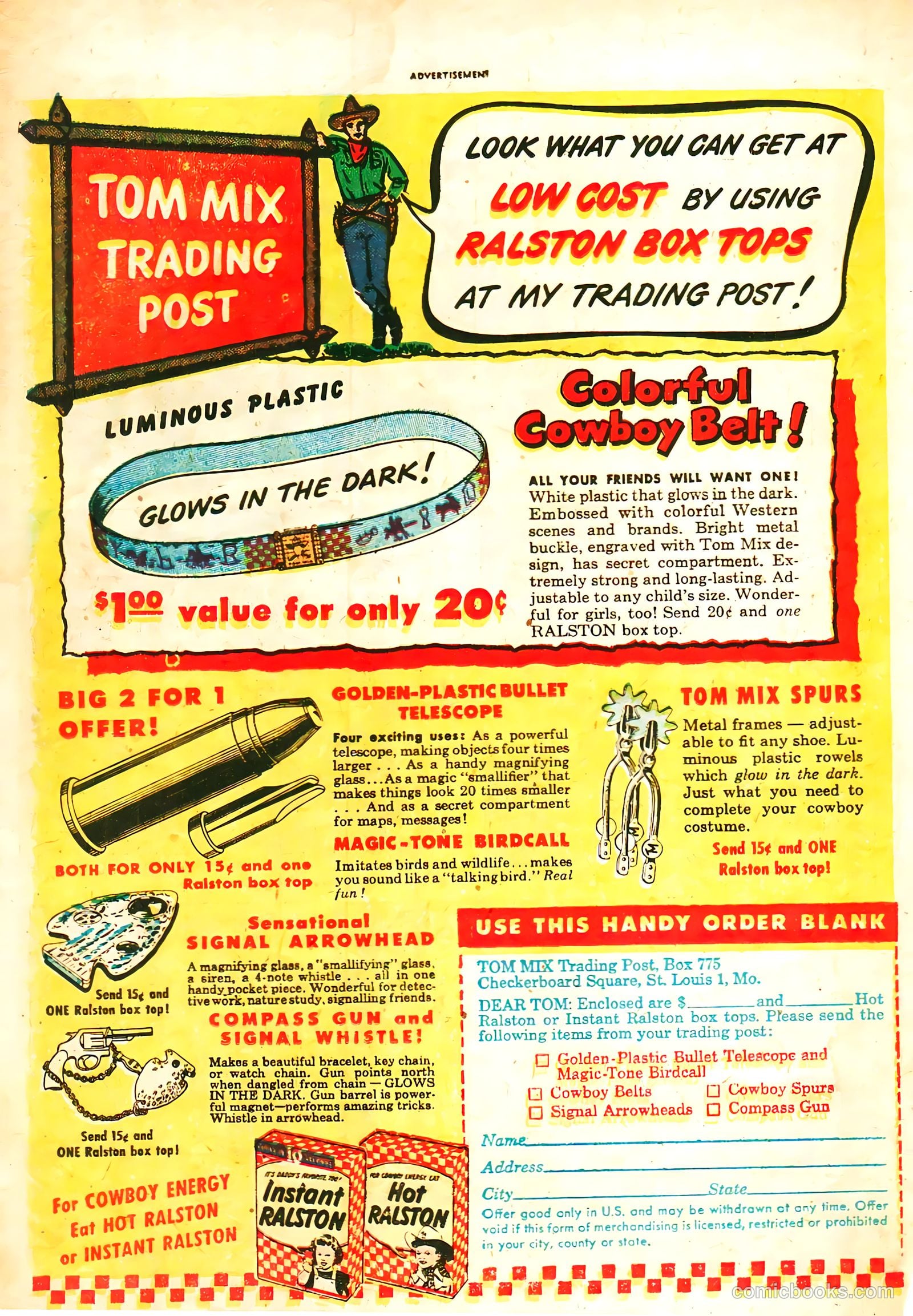 Tom Mix Western #44 (1951) — page 21 of 33