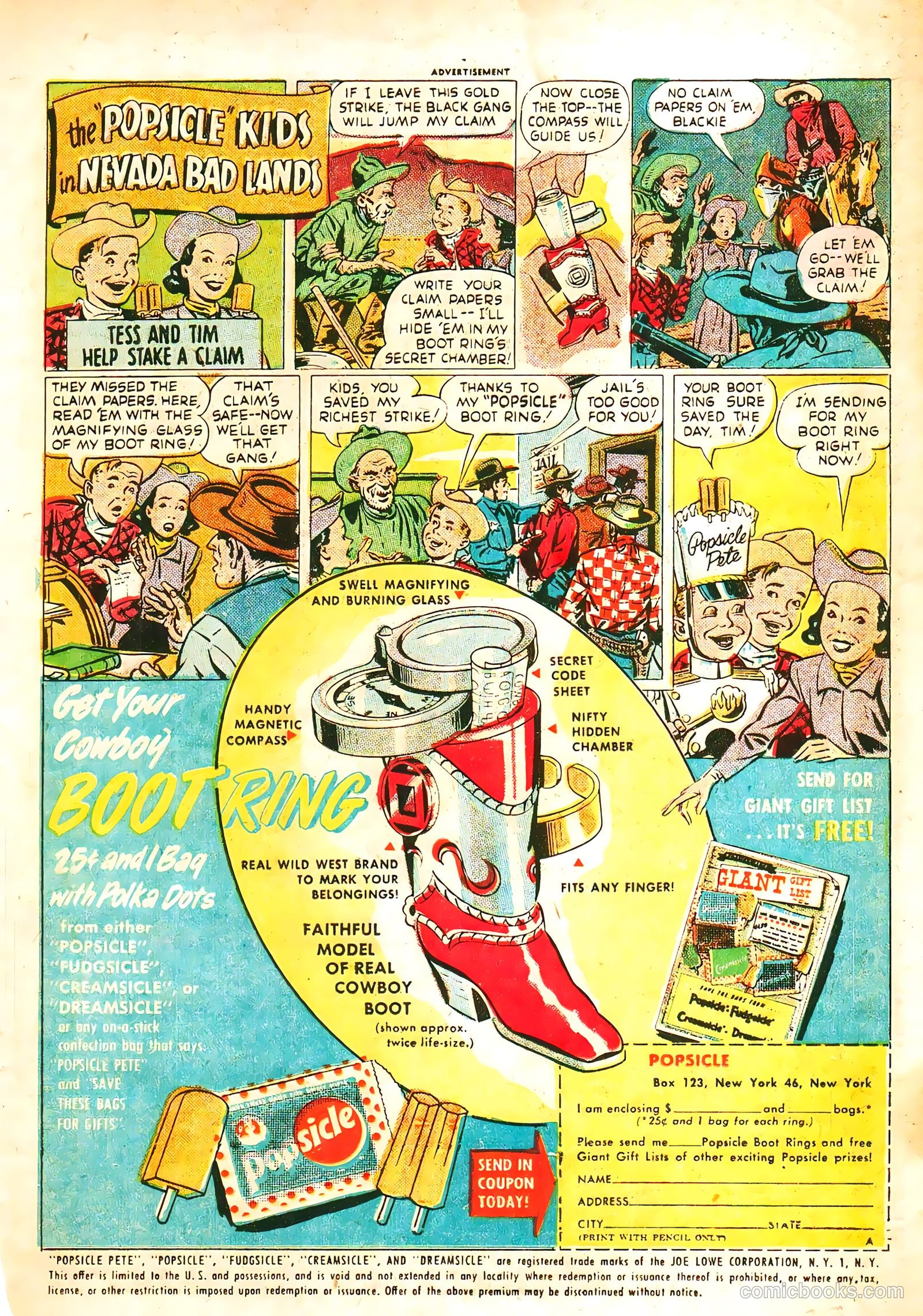 Tom Mix Western #44 (1951) — page 22 of 33