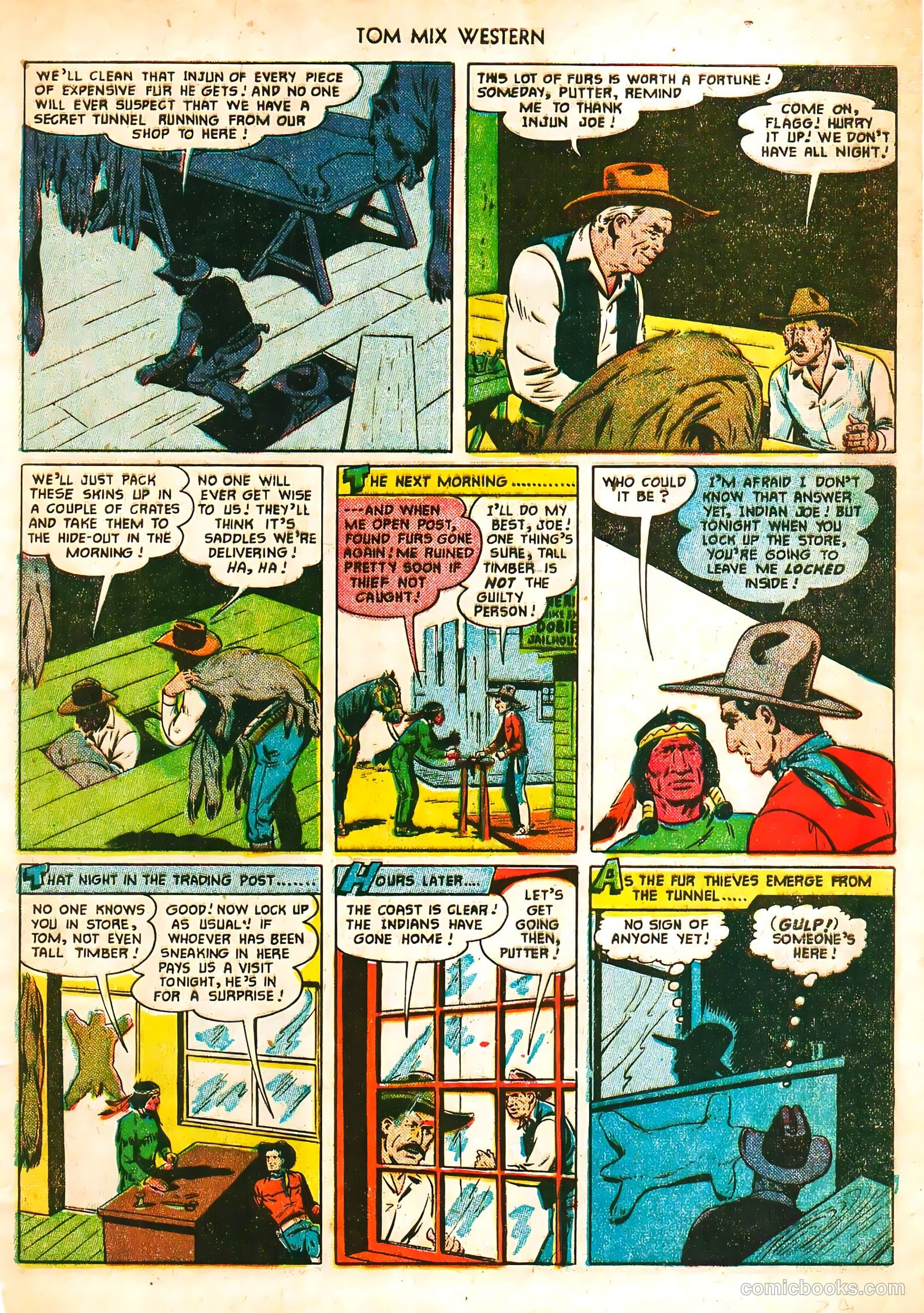 Tom Mix Western #44 (1951) — page 28 of 33