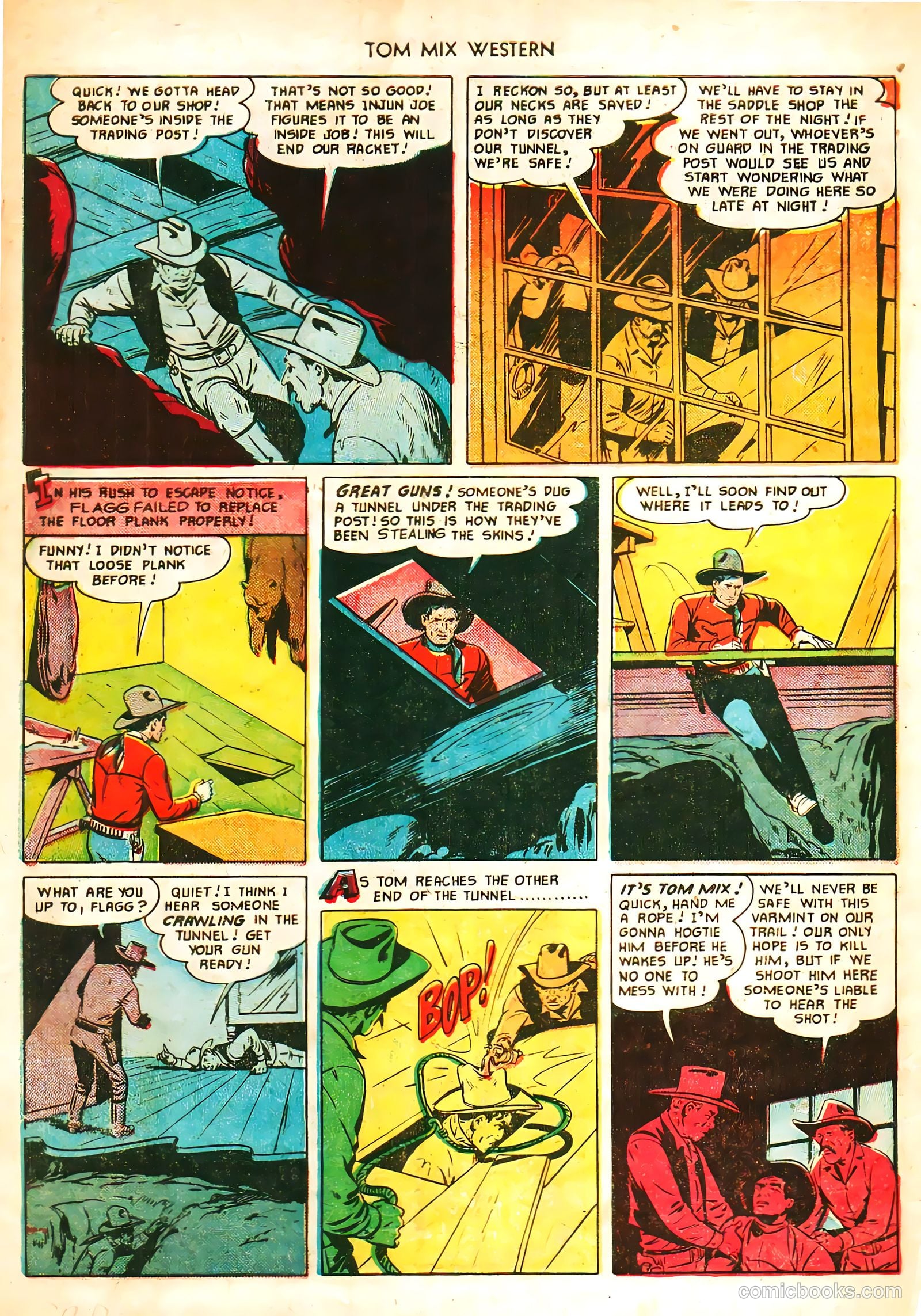 Tom Mix Western #44 (1951) — page 29 of 33