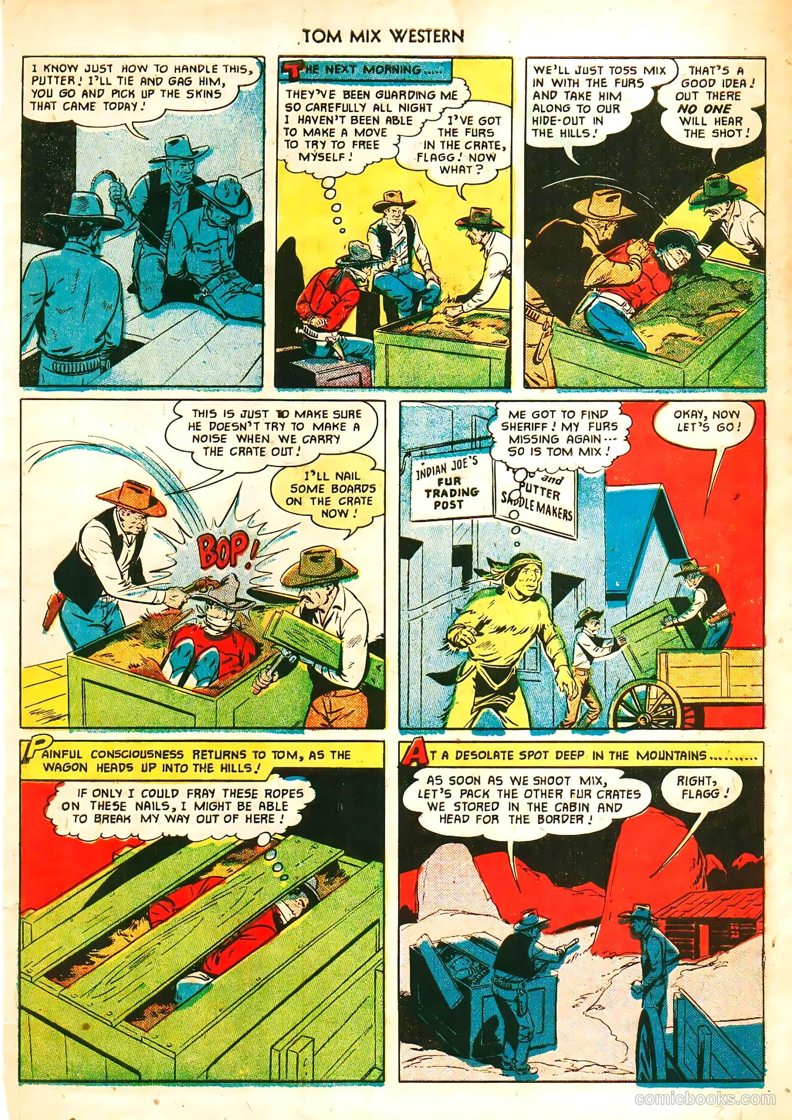 Tom Mix Western #44 (1951) — page 30 of 33