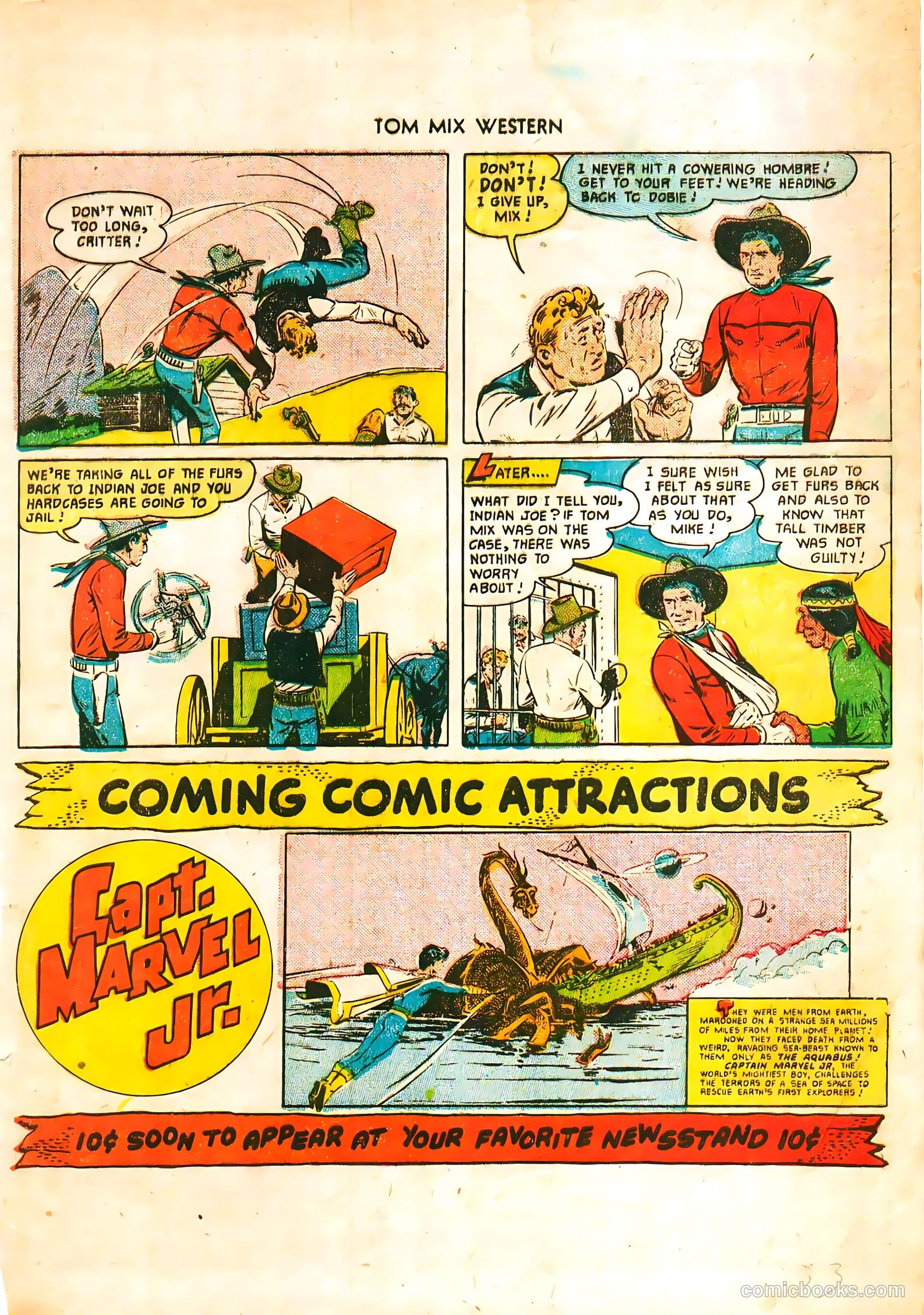 Tom Mix Western #44 (1951) — page 32 of 33