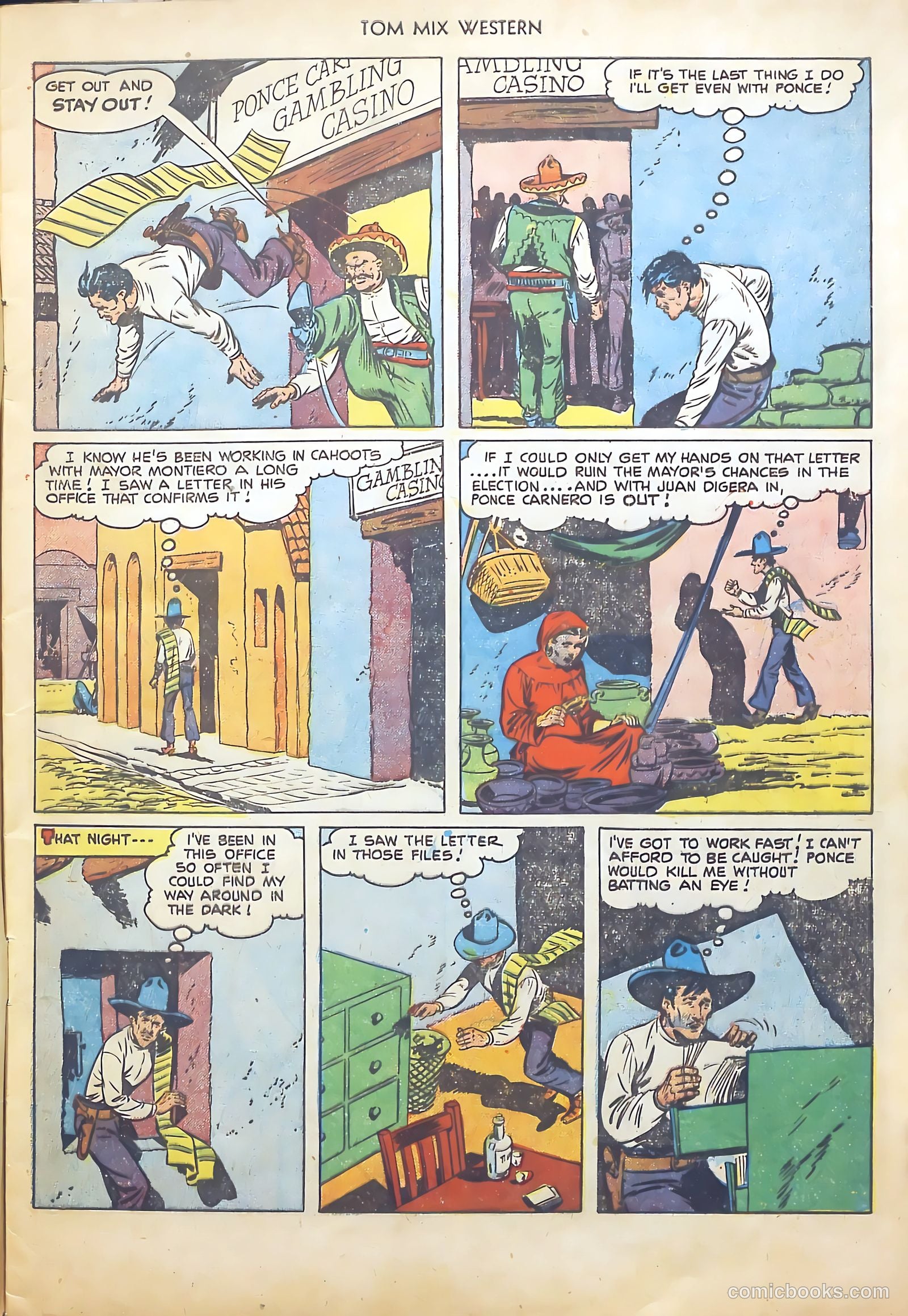 Tom Mix Western #45 (1951) — page 5 of 36