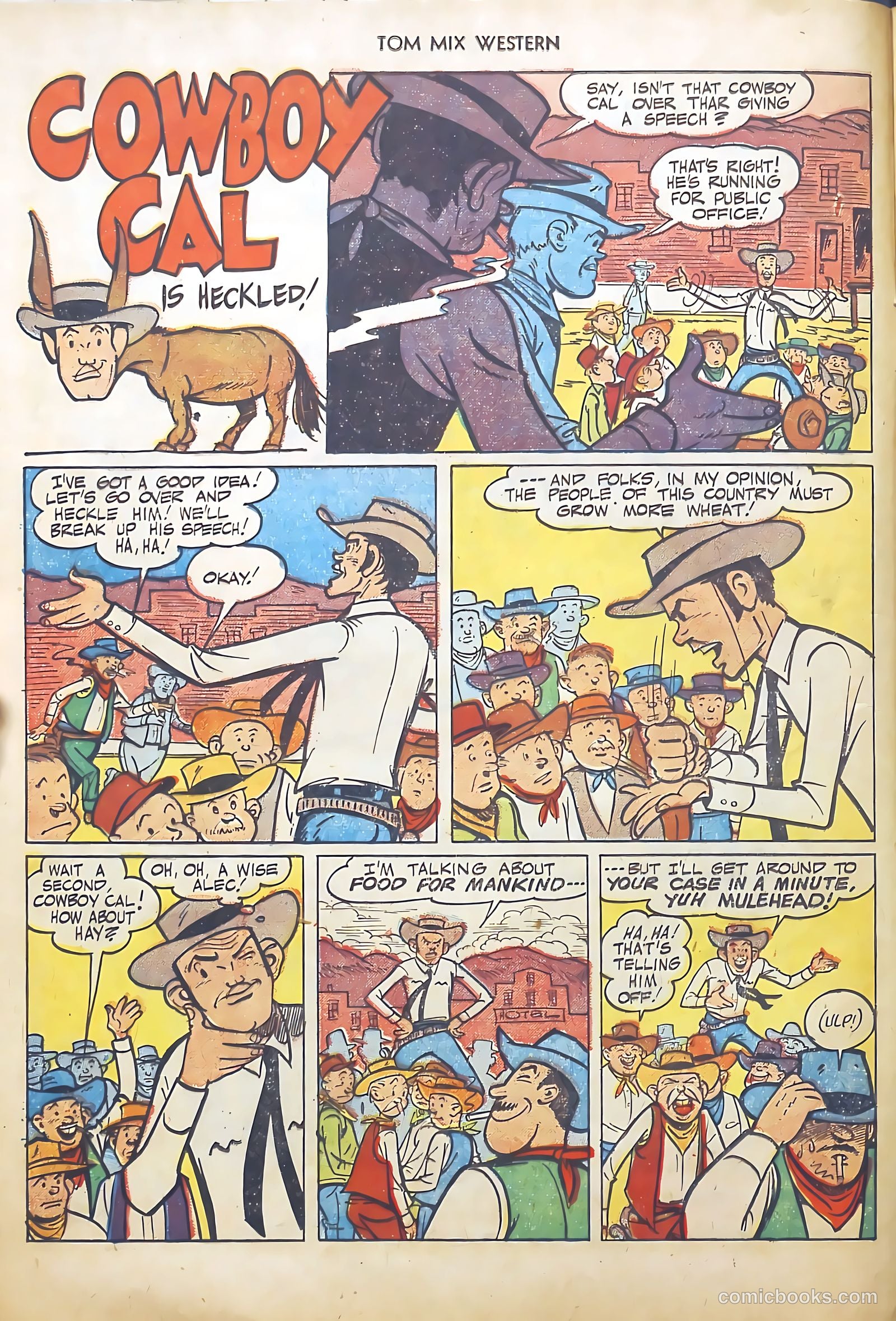 Tom Mix Western #45 (1951) — page 12 of 36