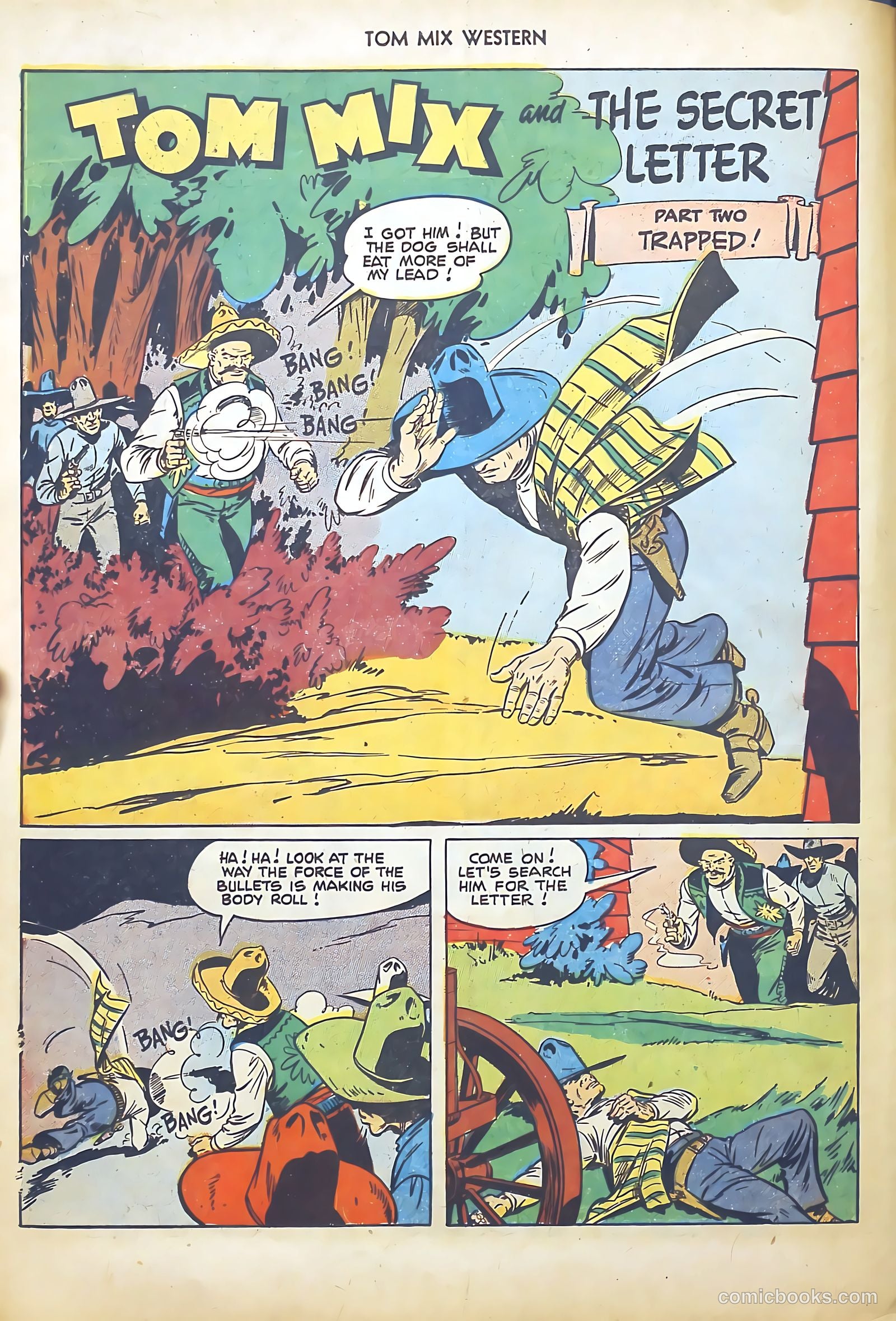 Tom Mix Western #45 (1951) — page 14 of 36