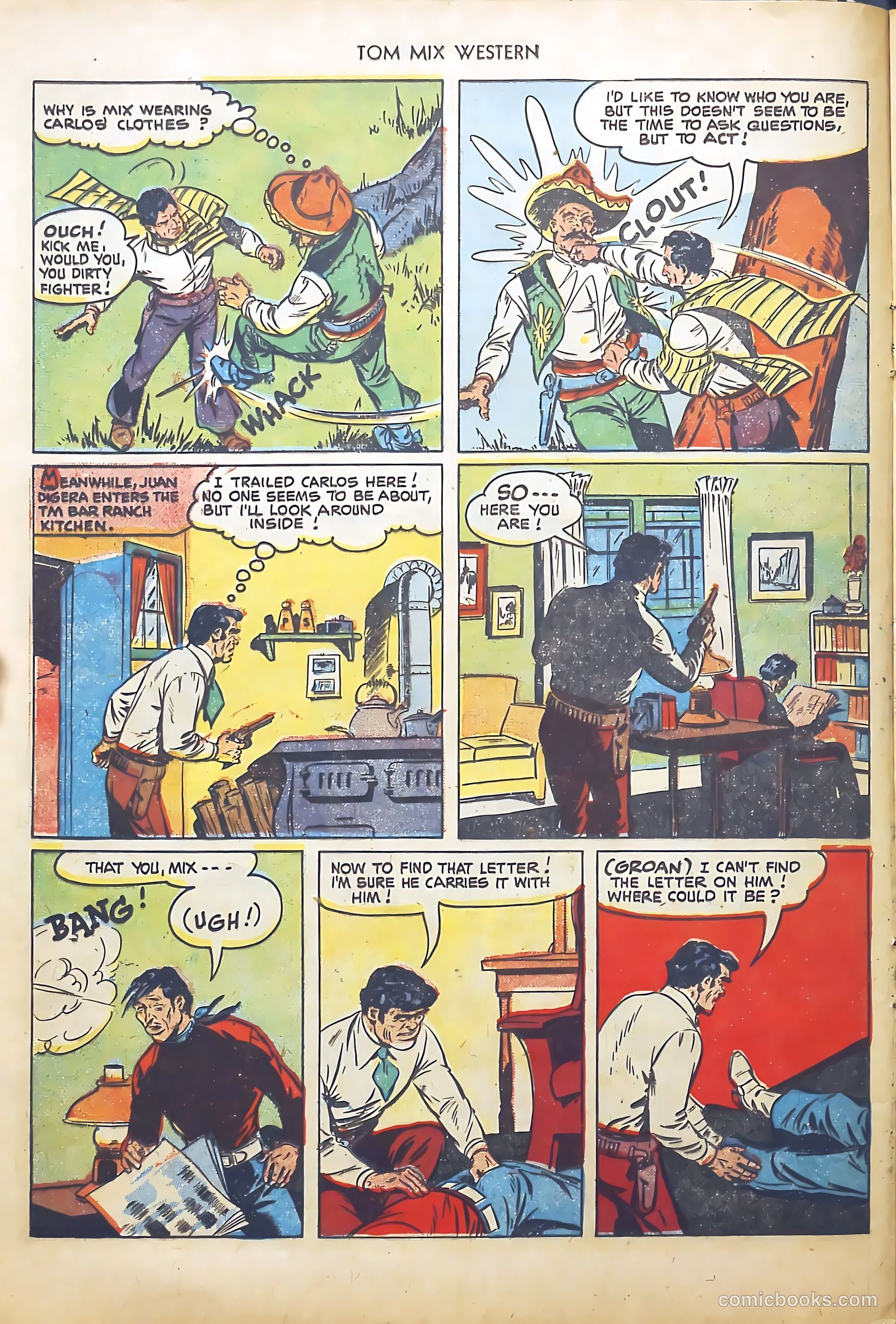 Tom Mix Western #45 (1951) — page 16 of 36