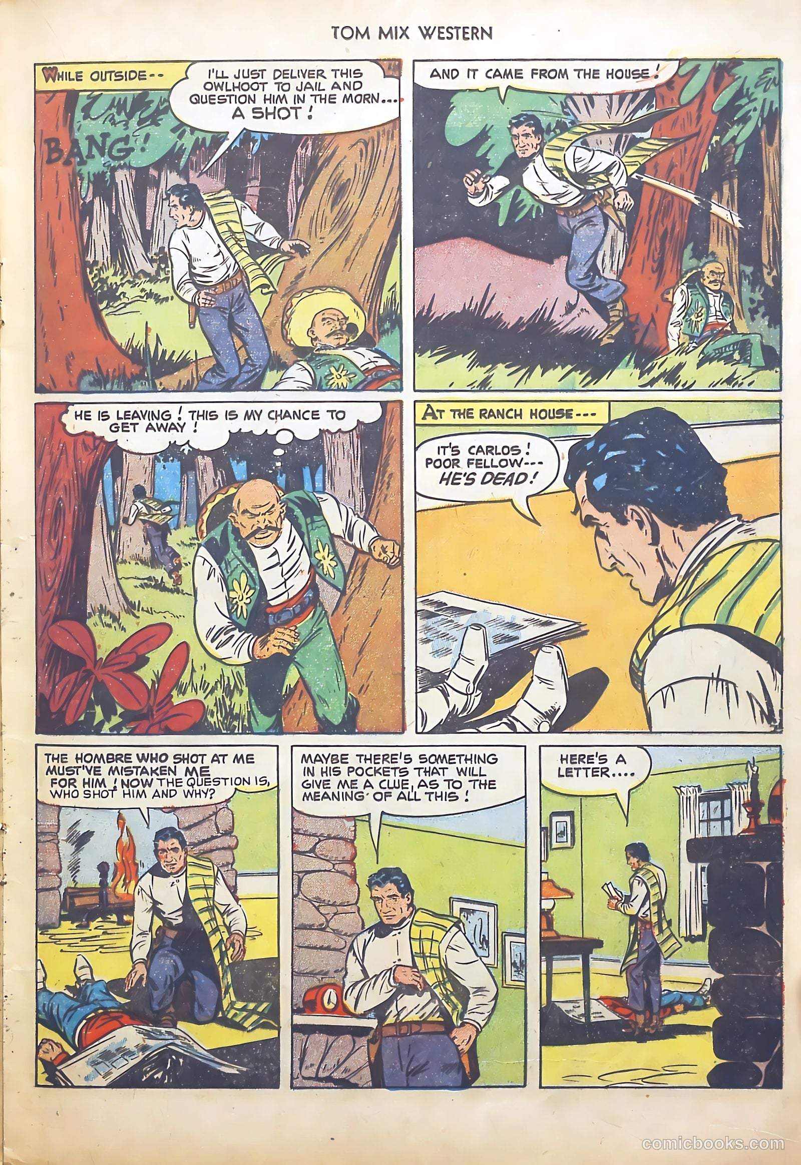Tom Mix Western #45 (1951) — page 17 of 36