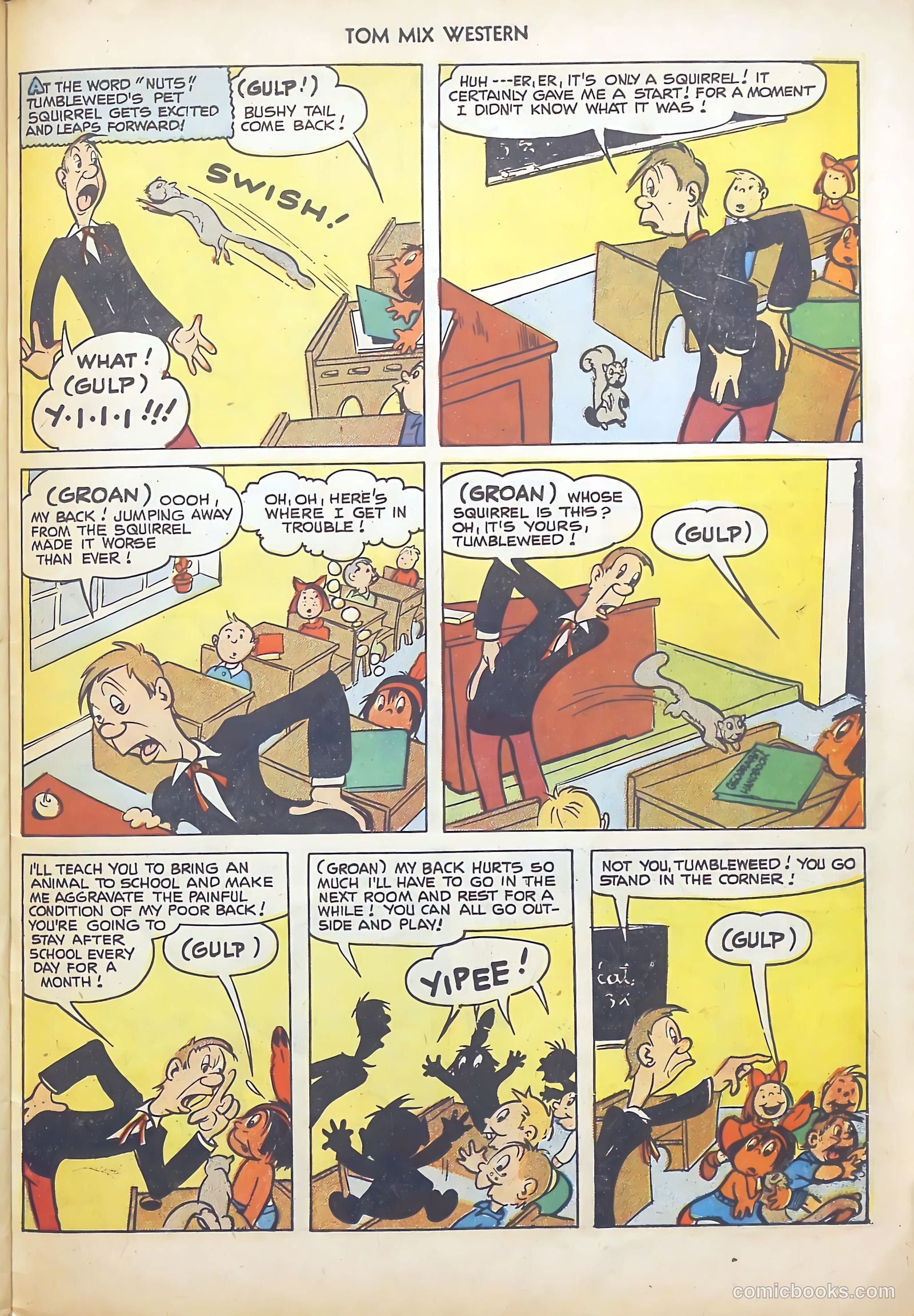 Tom Mix Western #45 (1951) — page 23 of 36