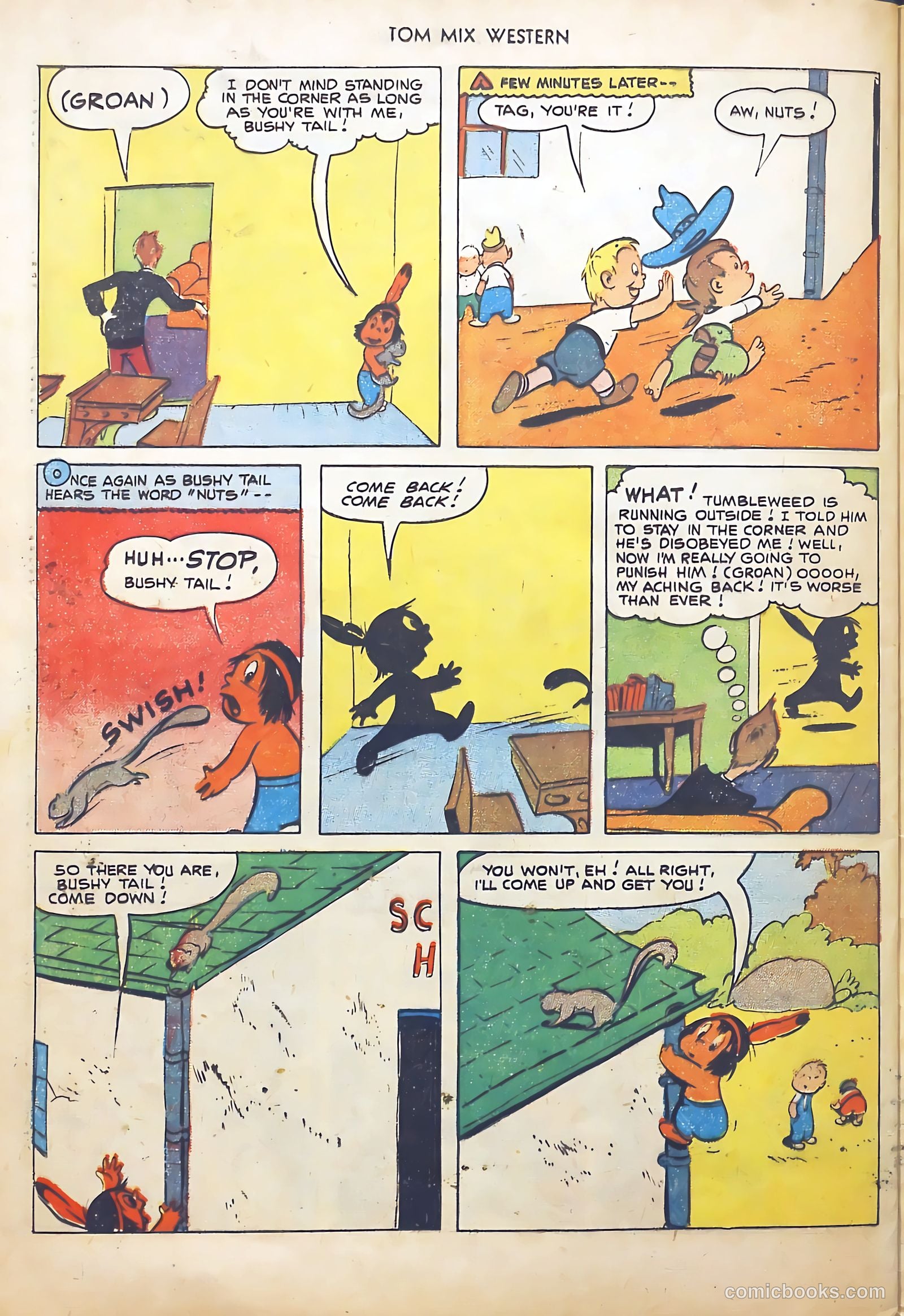 Tom Mix Western #45 (1951) — page 24 of 36