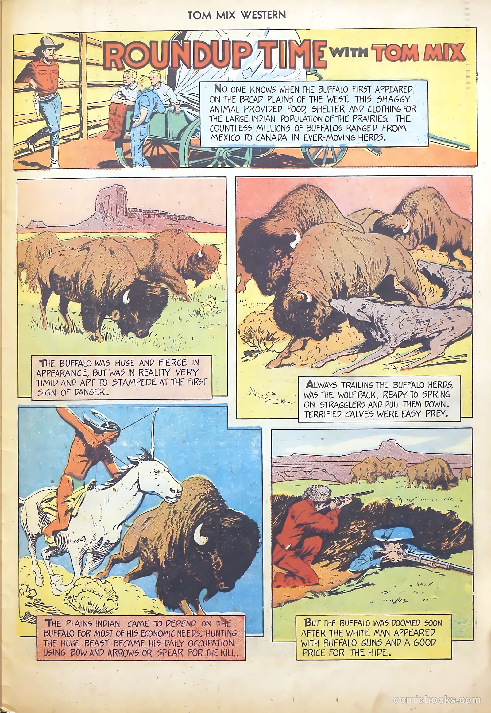 Tom Mix Western #45 (1951) — page 27 of 36
