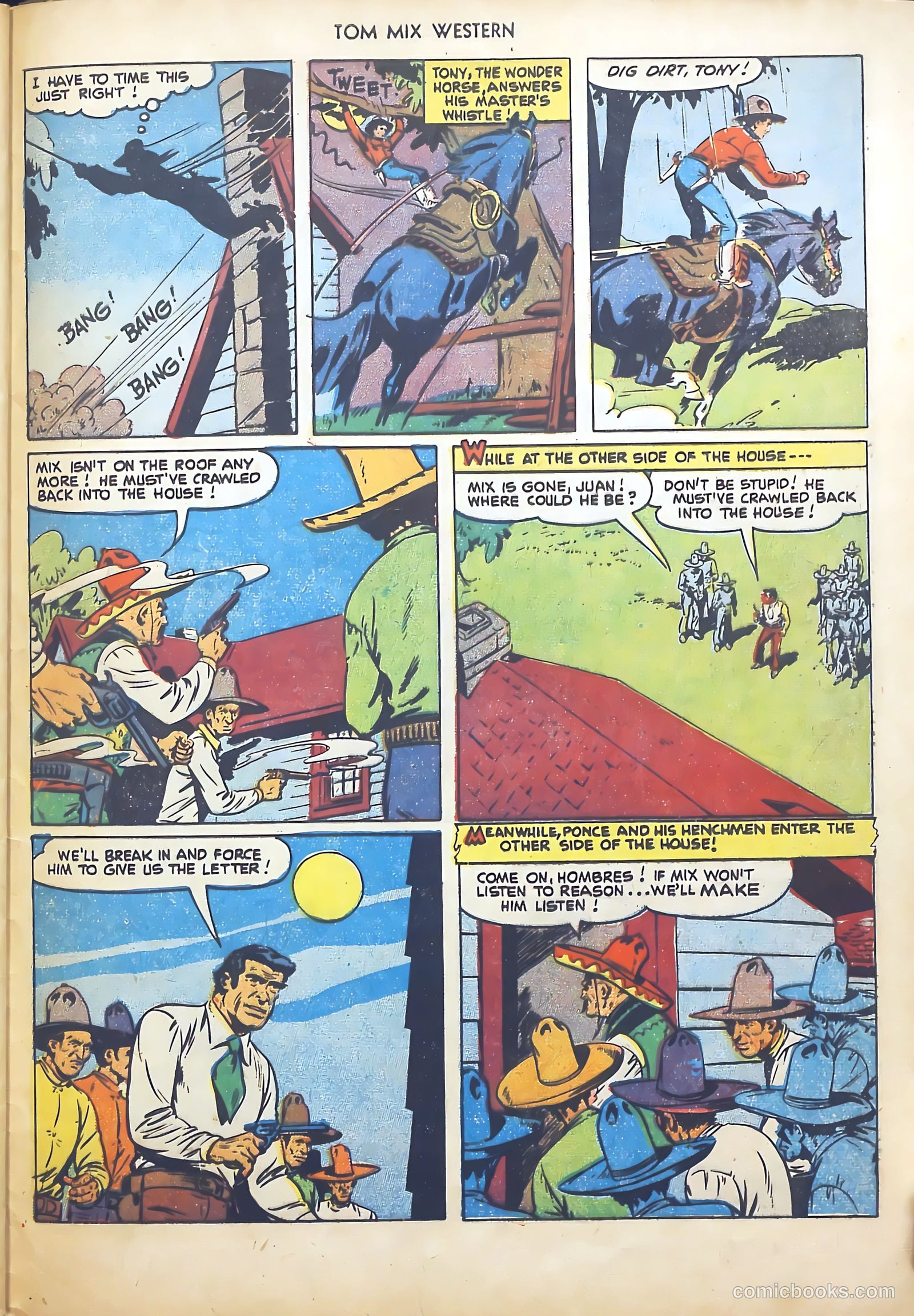 Tom Mix Western #45 (1951) — page 29 of 36