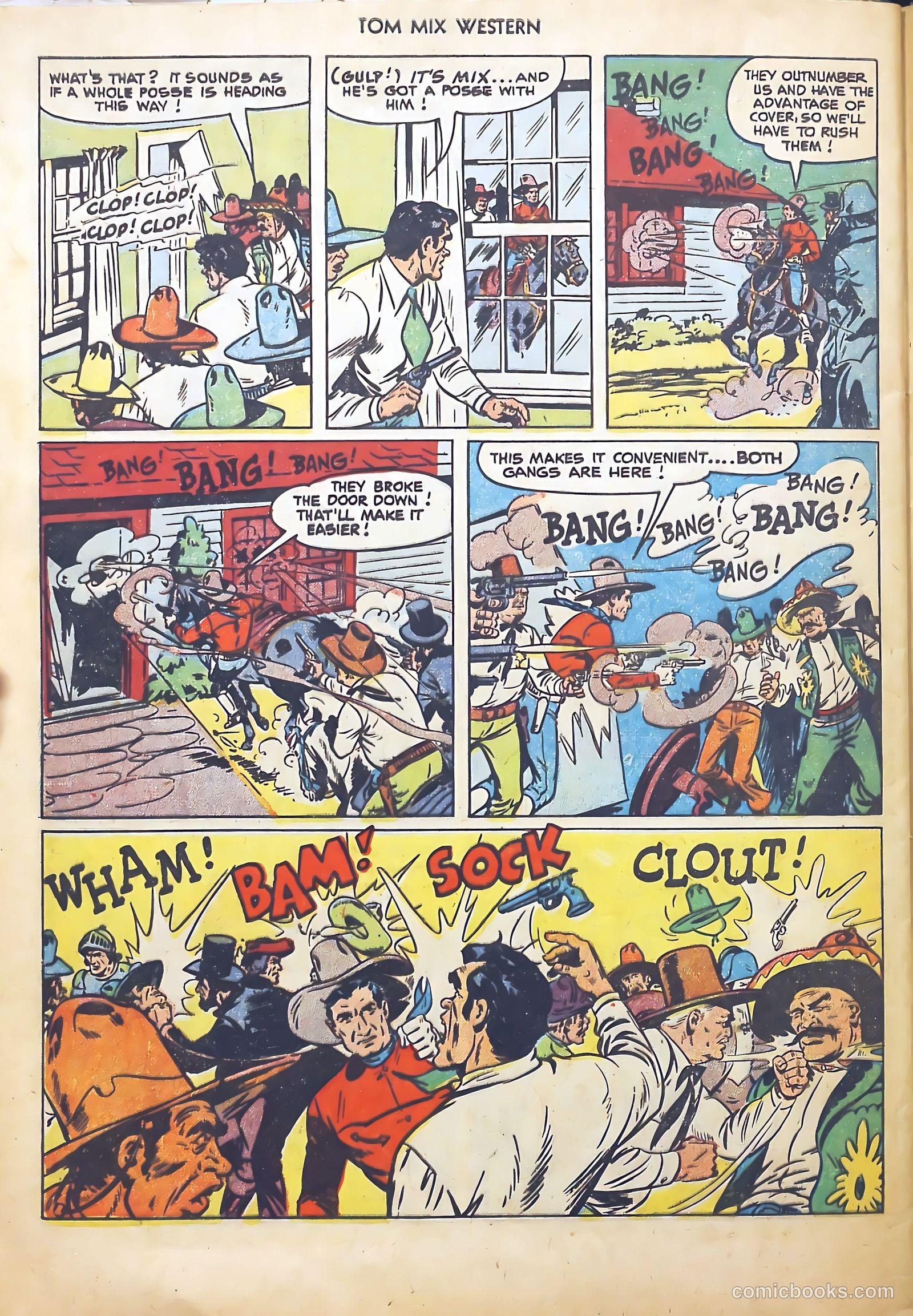 Tom Mix Western #45 (1951) — page 32 of 36