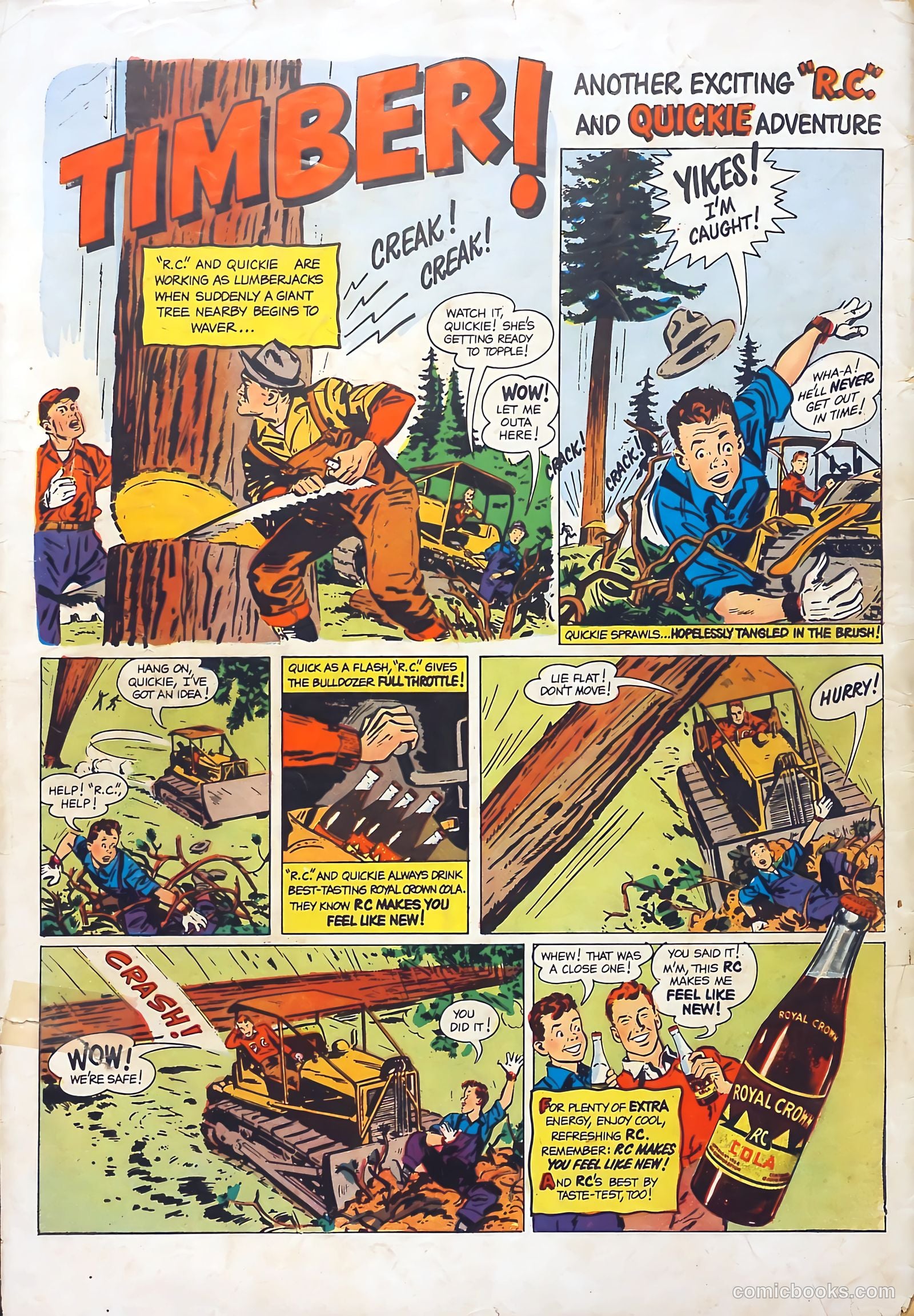 Tom Mix Western #45 (1951) — page 36 of 36