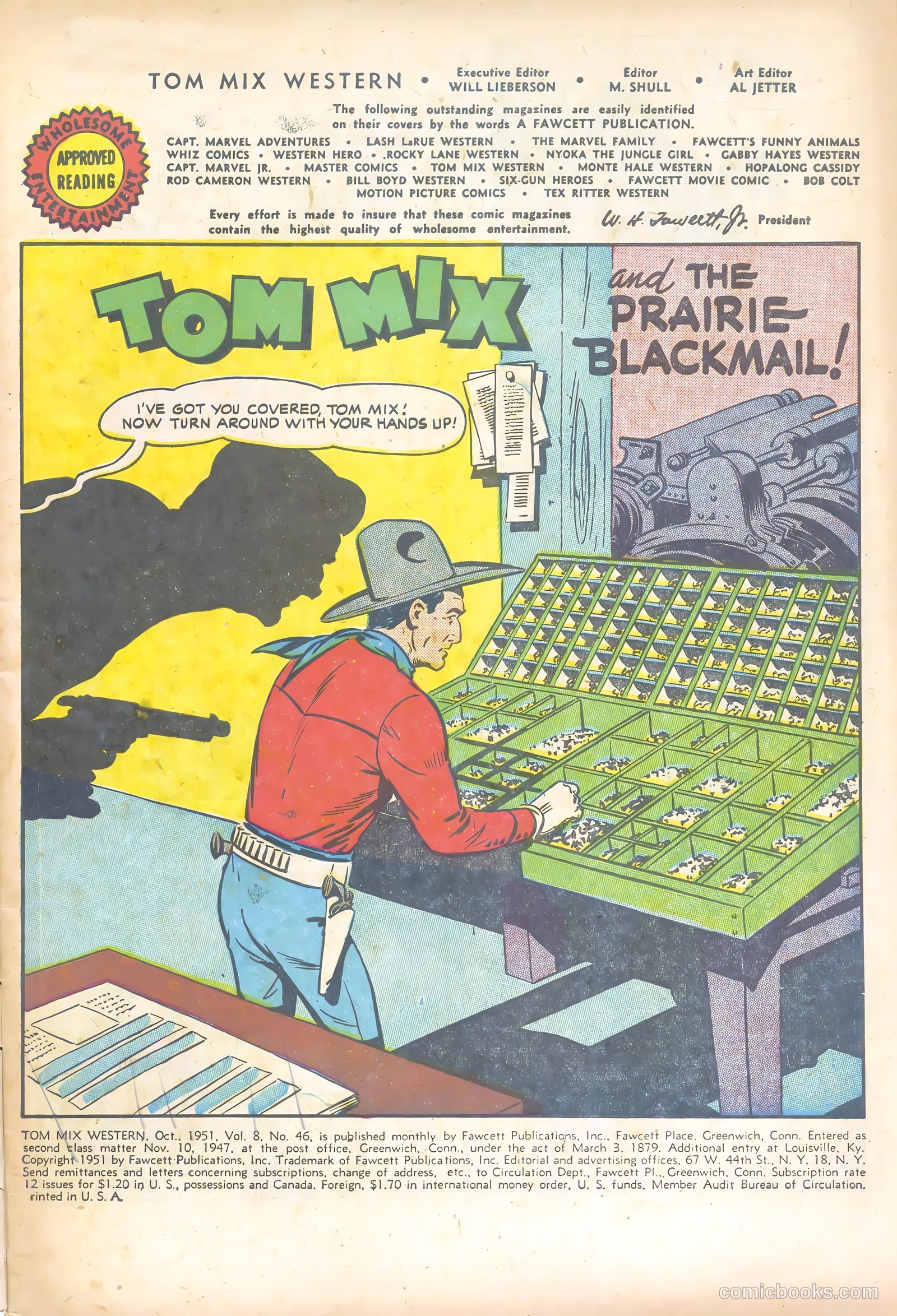 Tom Mix Western #46 (1951) — page 3 of 36