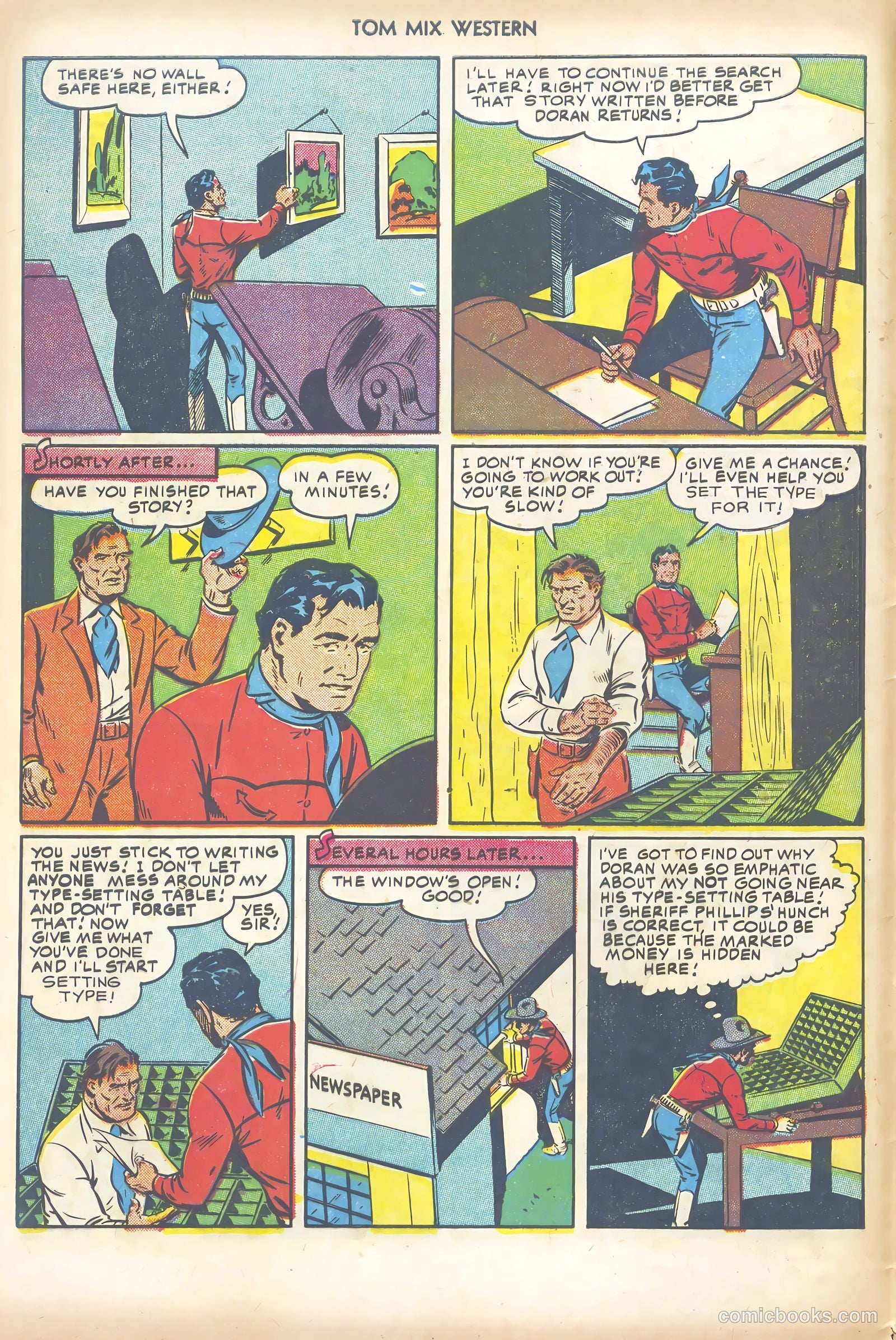 Tom Mix Western #46 (1951) — page 8 of 36