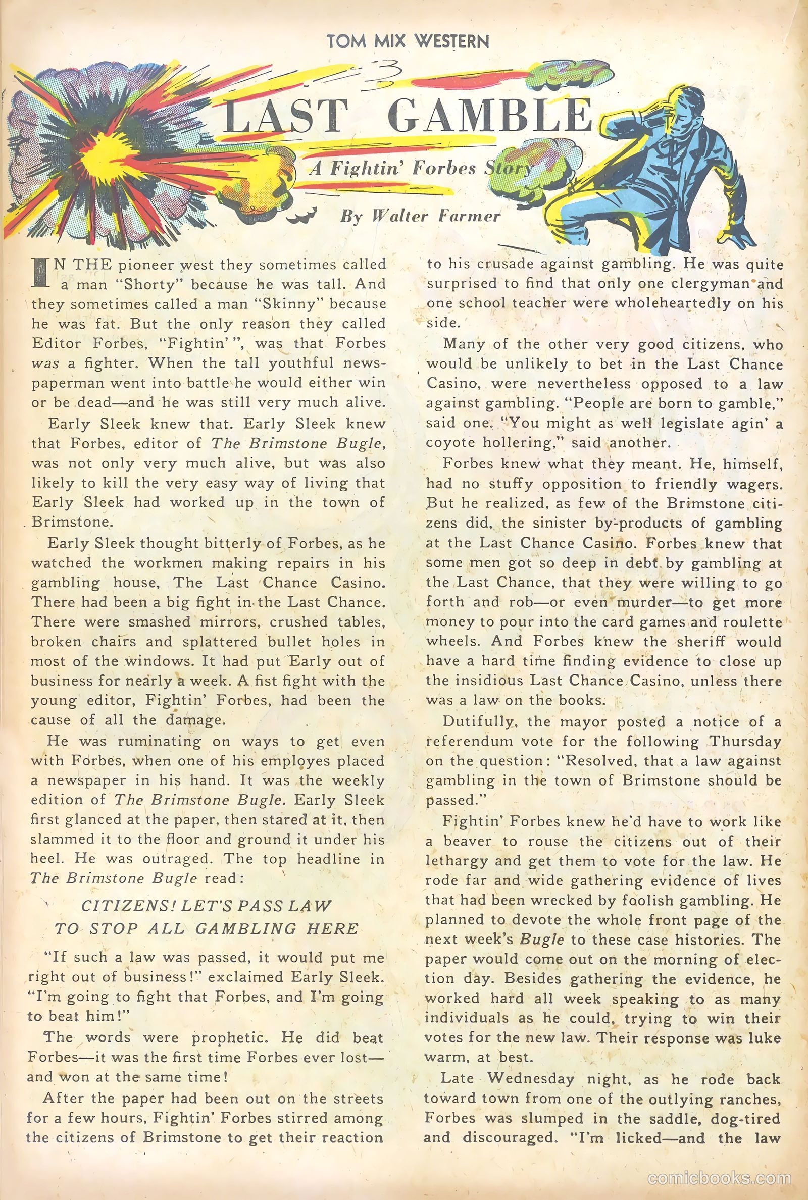 Tom Mix Western #46 (1951) — page 14 of 36