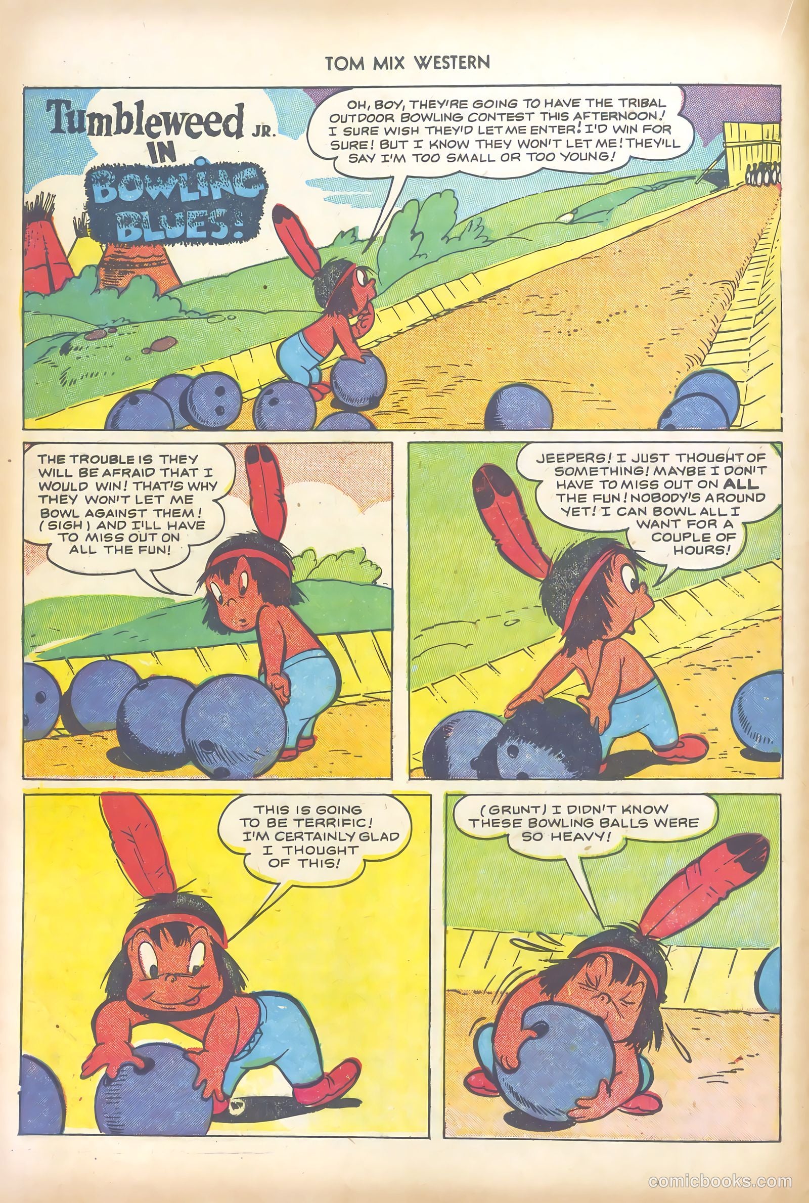Tom Mix Western #46 (1951) — page 16 of 36