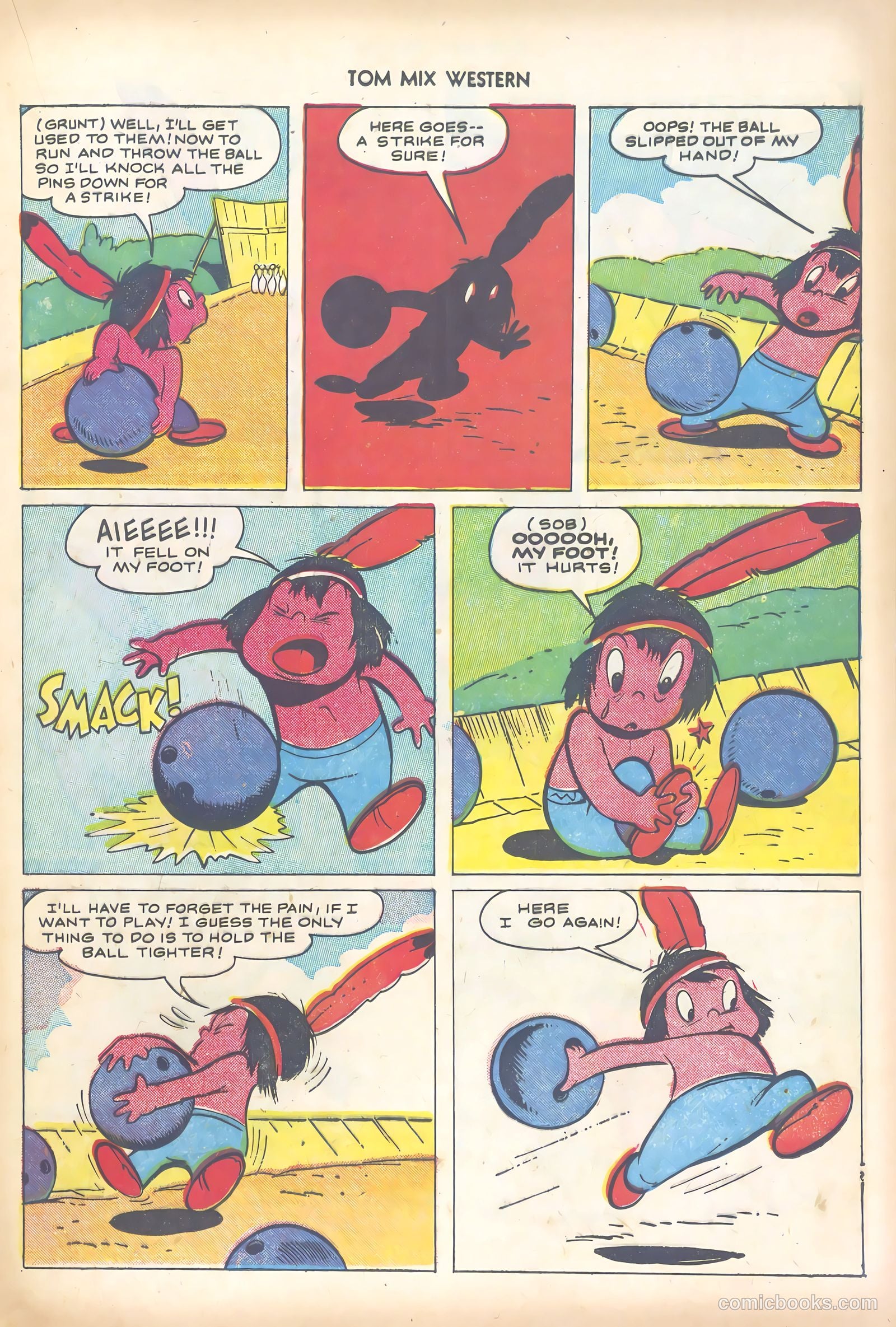 Tom Mix Western #46 (1951) — page 17 of 36