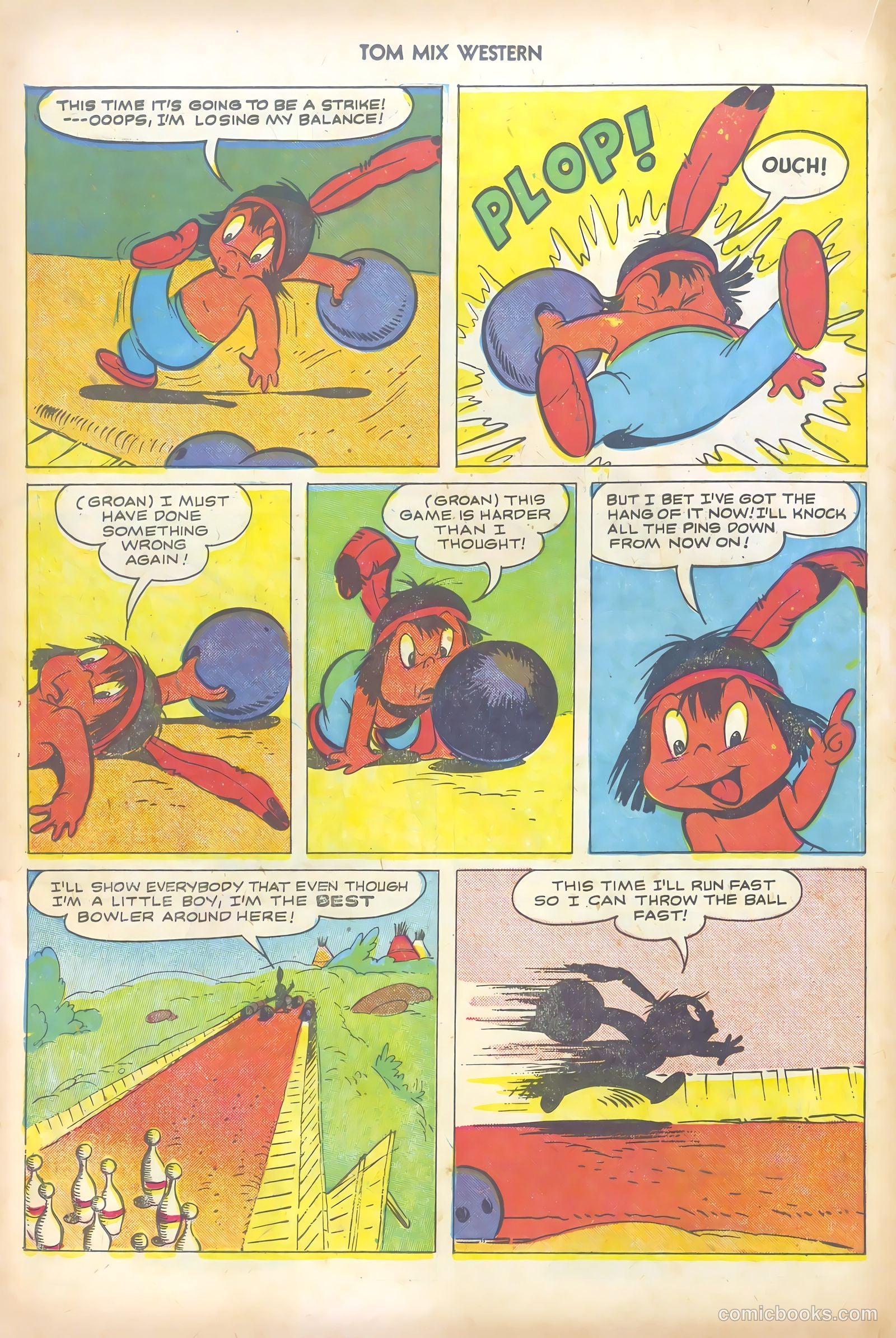 Tom Mix Western #46 (1951) — page 18 of 36
