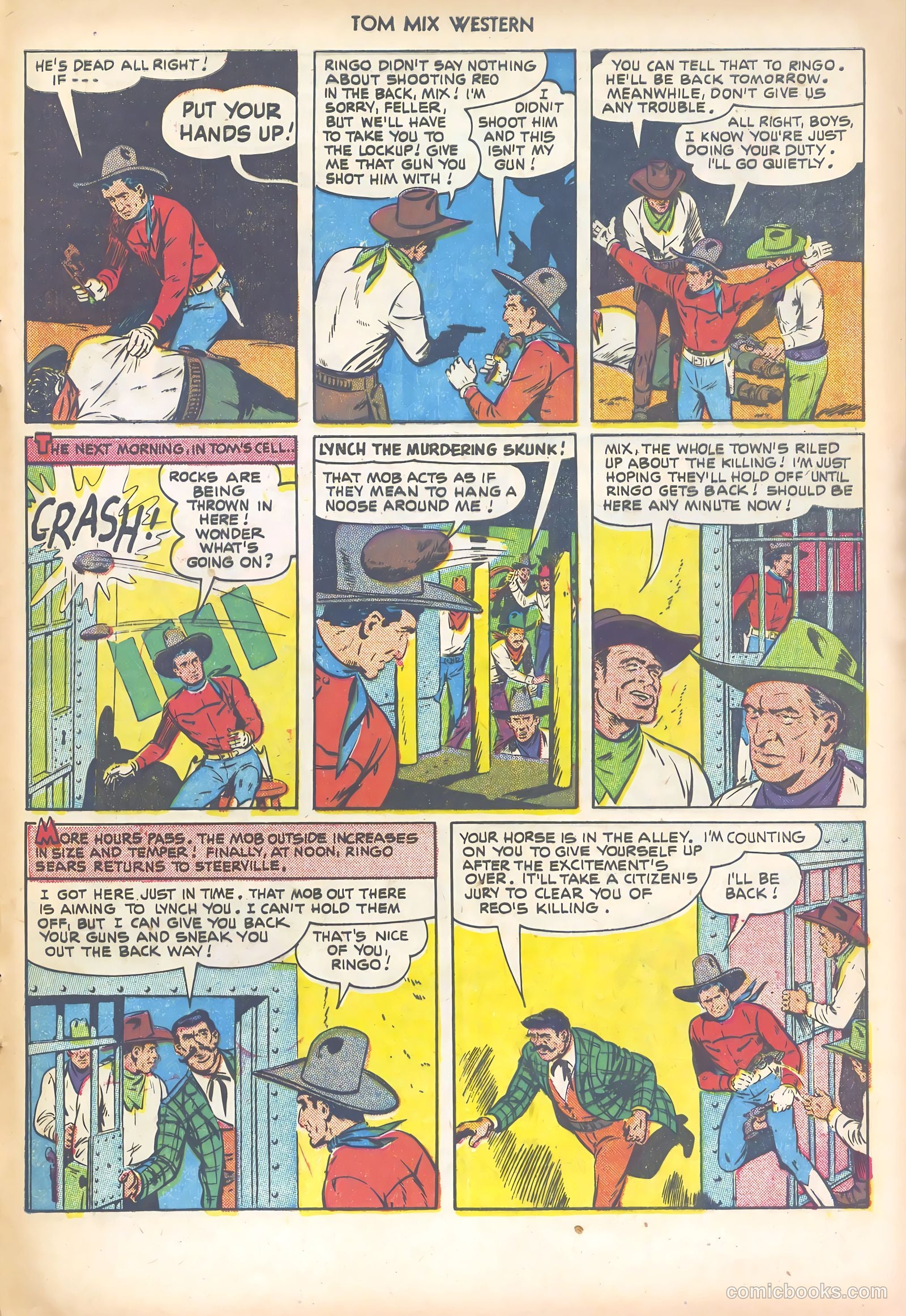 Tom Mix Western #46 (1951) — page 29 of 36