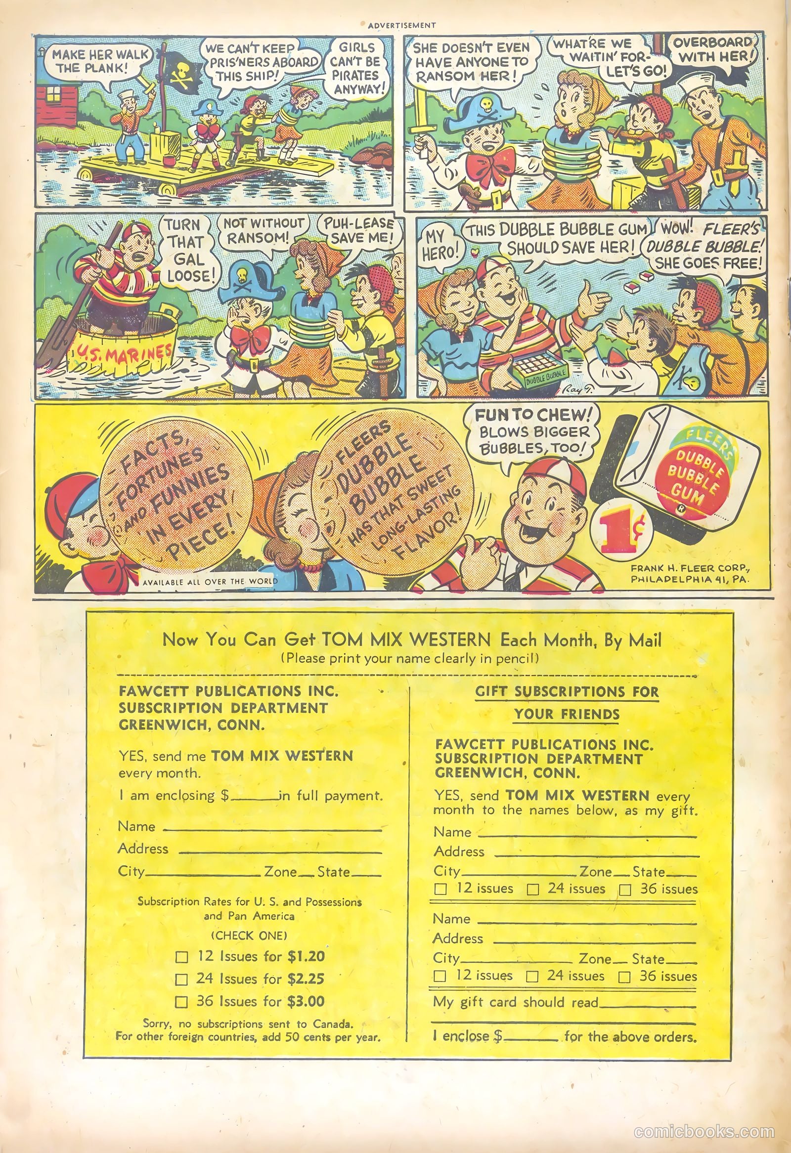 Tom Mix Western #46 (1951) — page 34 of 36