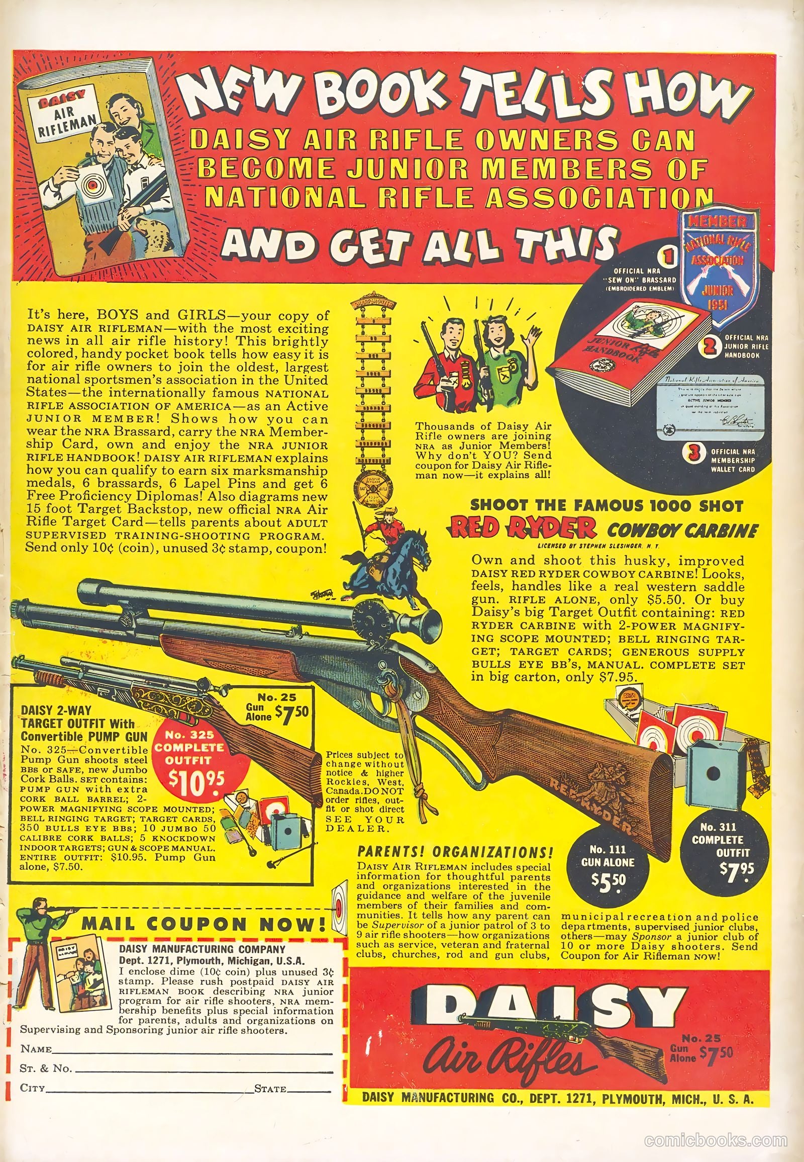 Tom Mix Western #46 (1951) — page 36 of 36