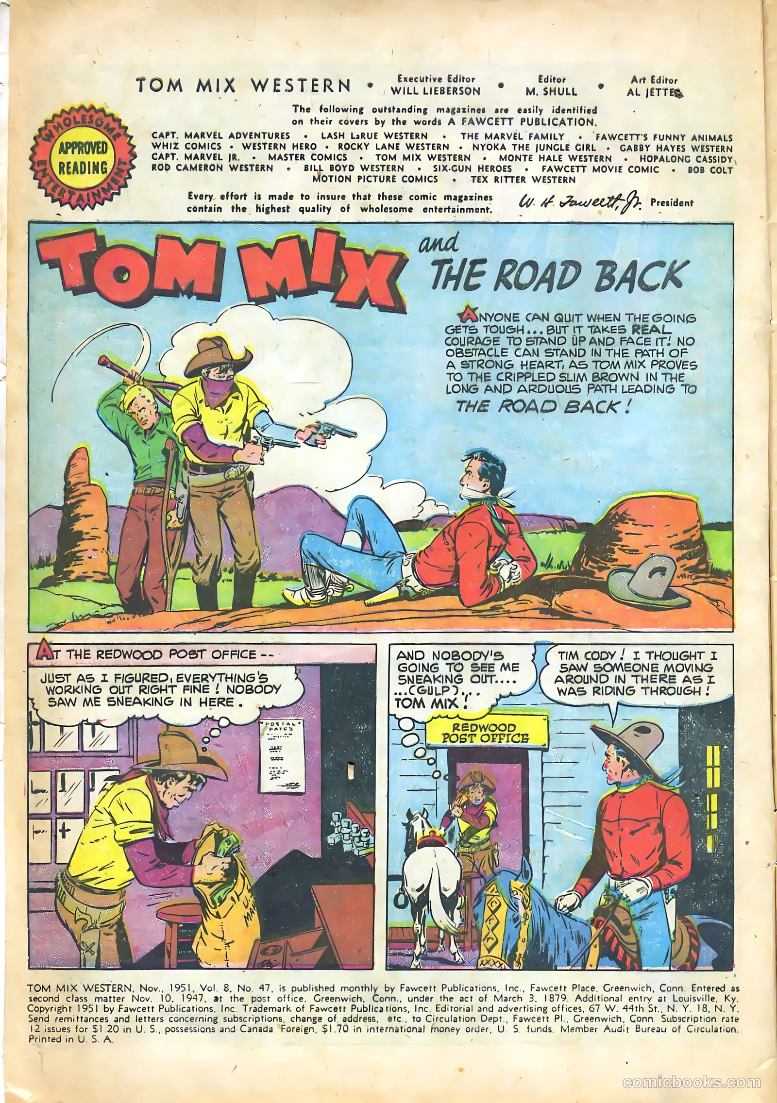 Tom Mix Western #47 (1951) — page 4 of 36