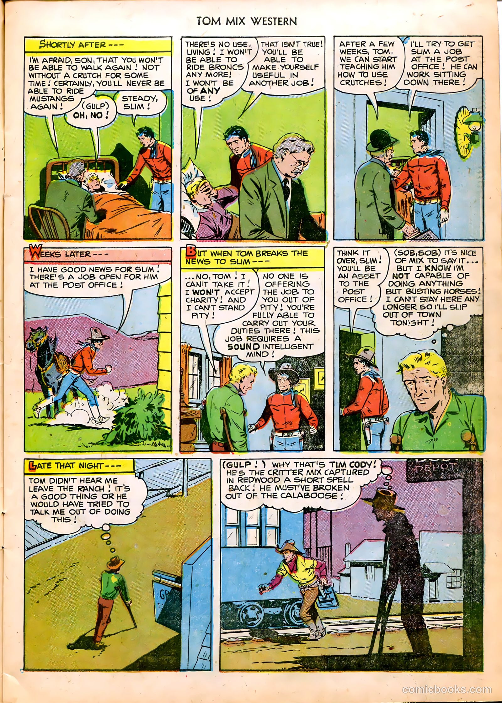 Tom Mix Western #47 (1951) — page 7 of 36