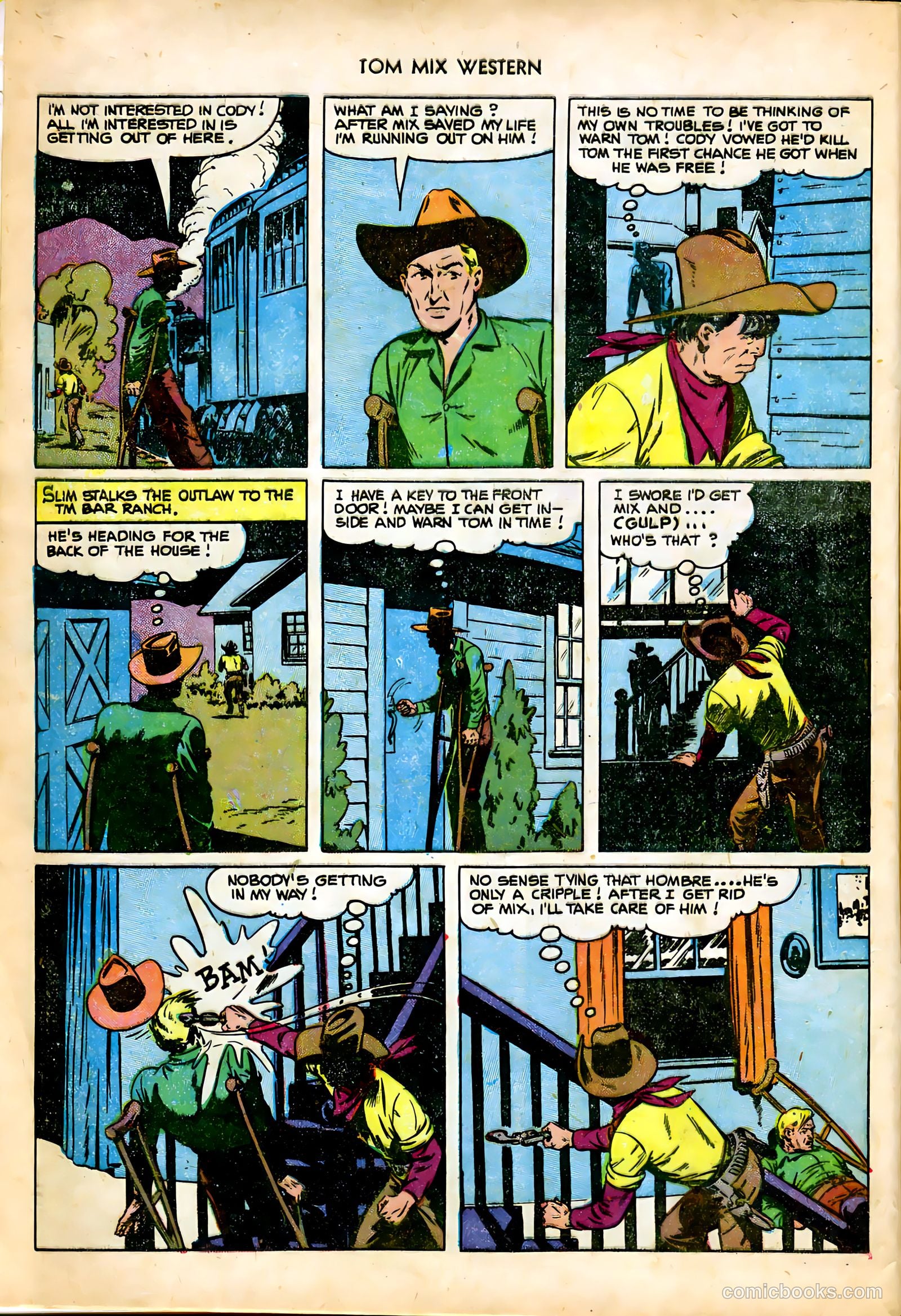 Tom Mix Western #47 (1951) — page 8 of 36