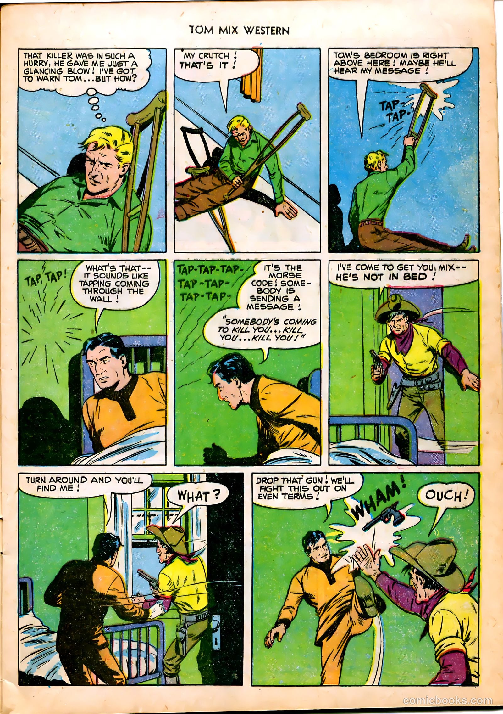 Tom Mix Western #47 (1951) — page 9 of 36