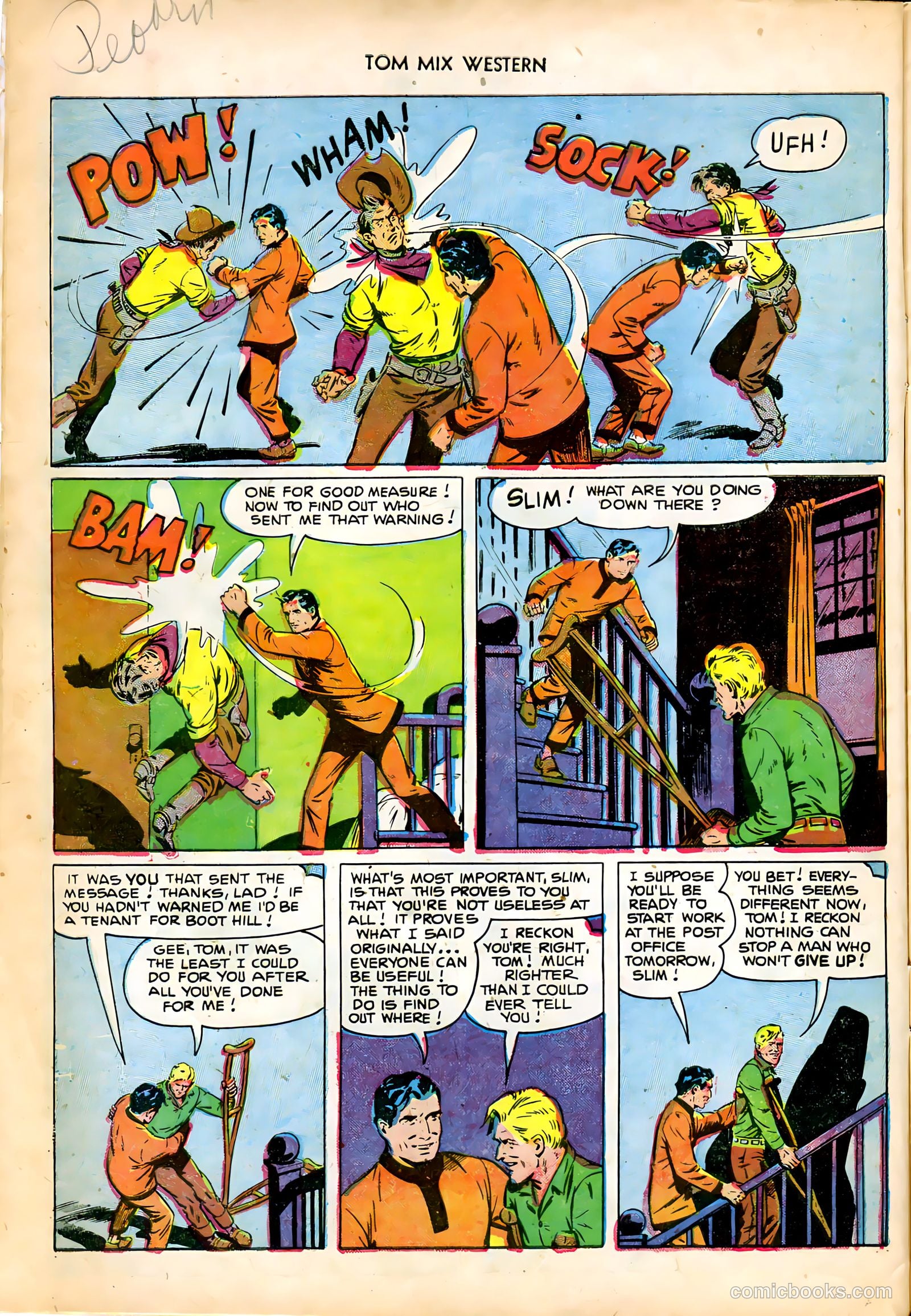 Tom Mix Western #47 (1951) — page 10 of 36
