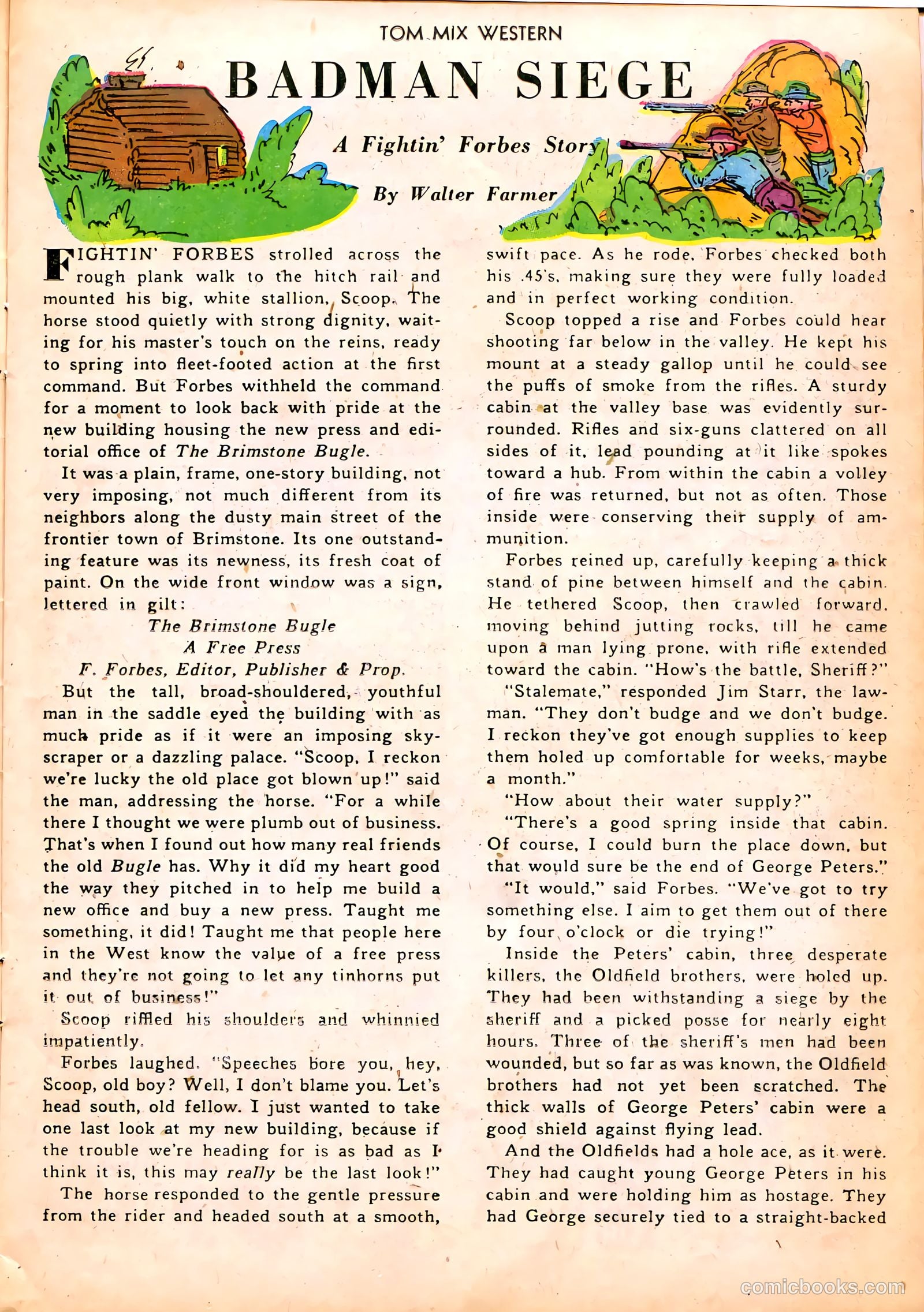 Tom Mix Western #47 (1951) — page 11 of 36
