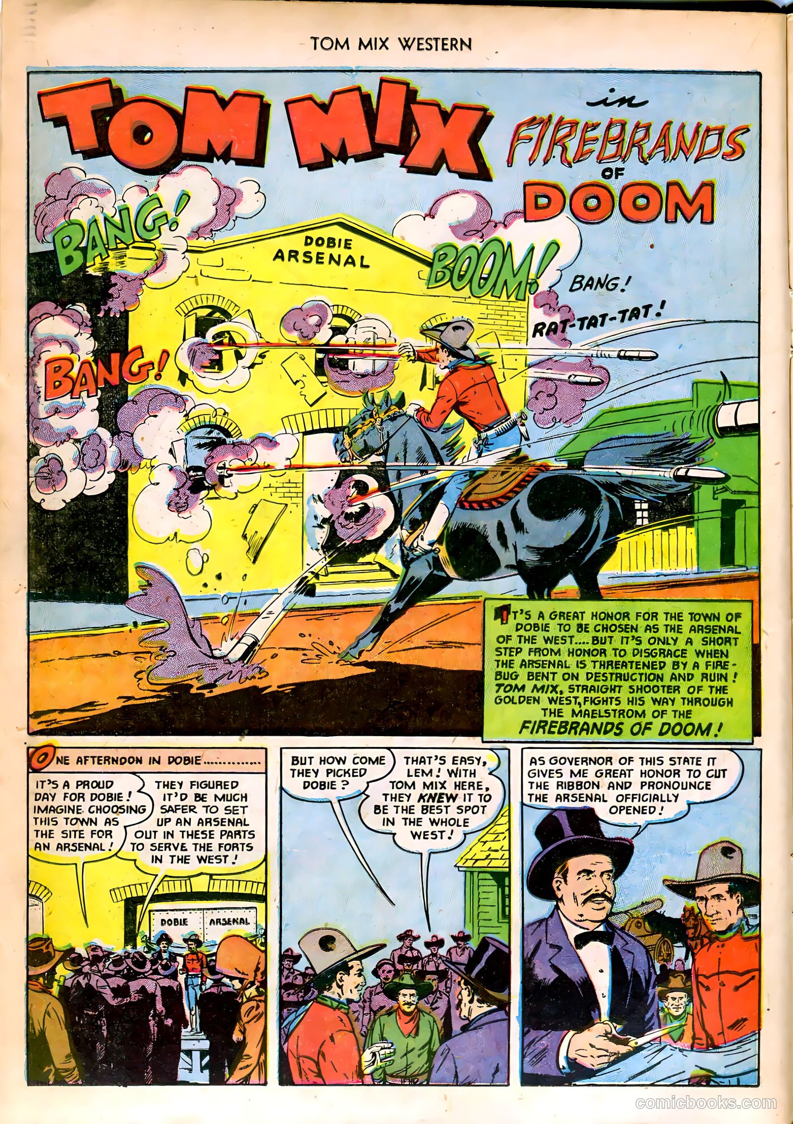 Tom Mix Western #47 (1951) — page 14 of 36