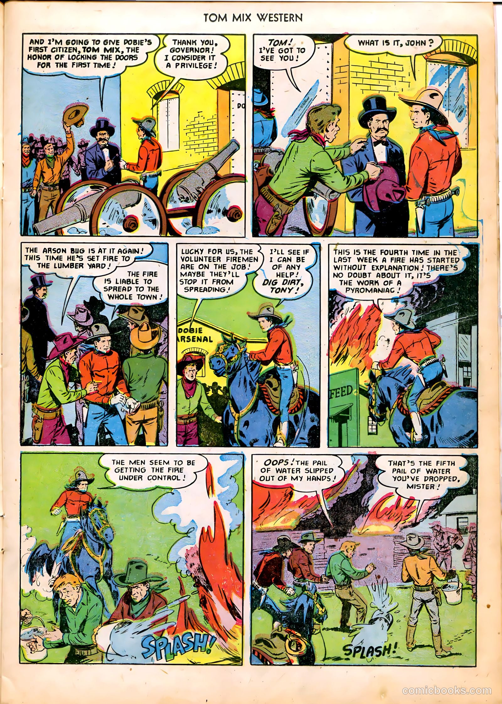 Tom Mix Western #47 (1951) — page 15 of 36