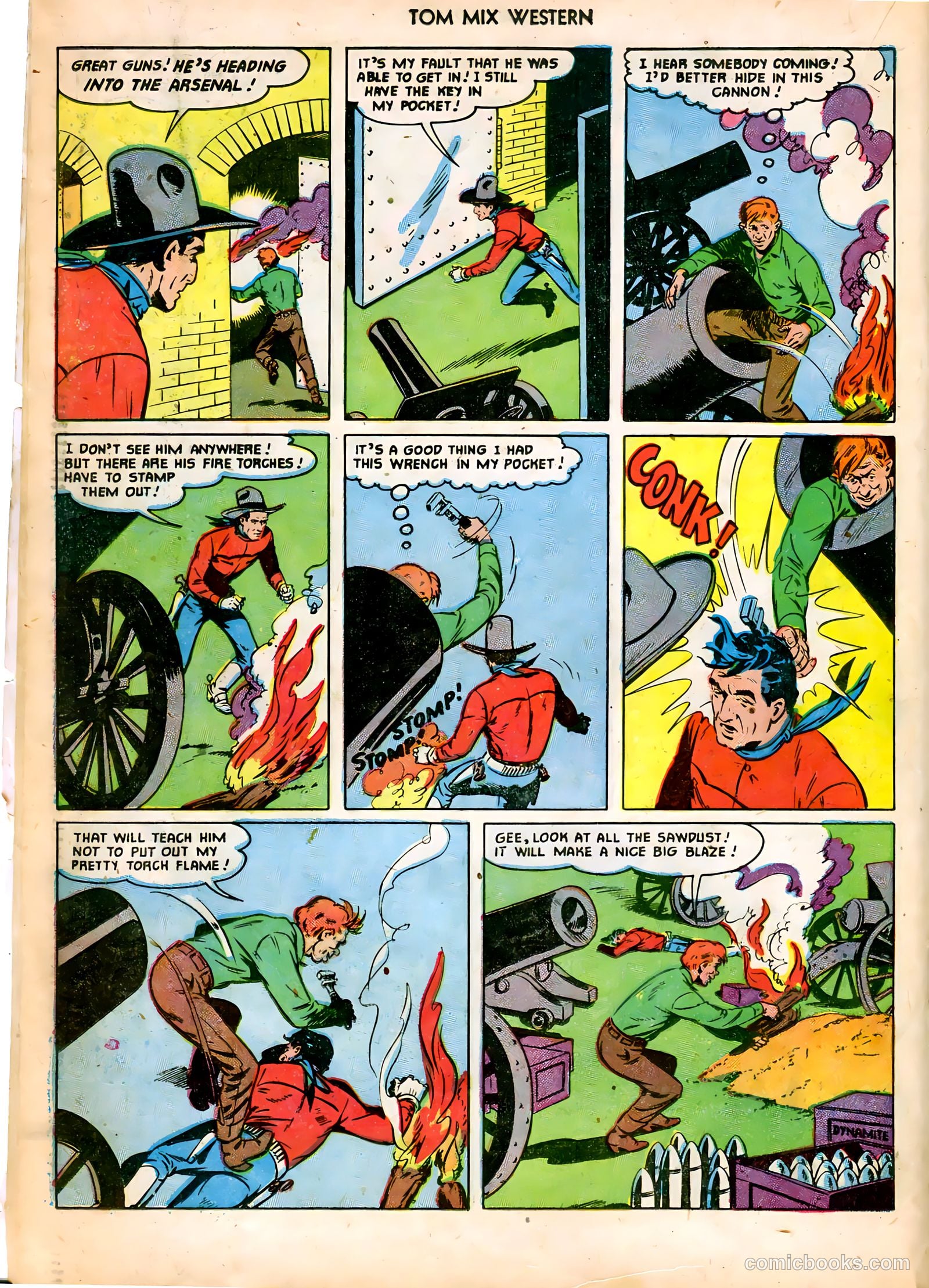 Tom Mix Western #47 (1951) — page 18 of 36