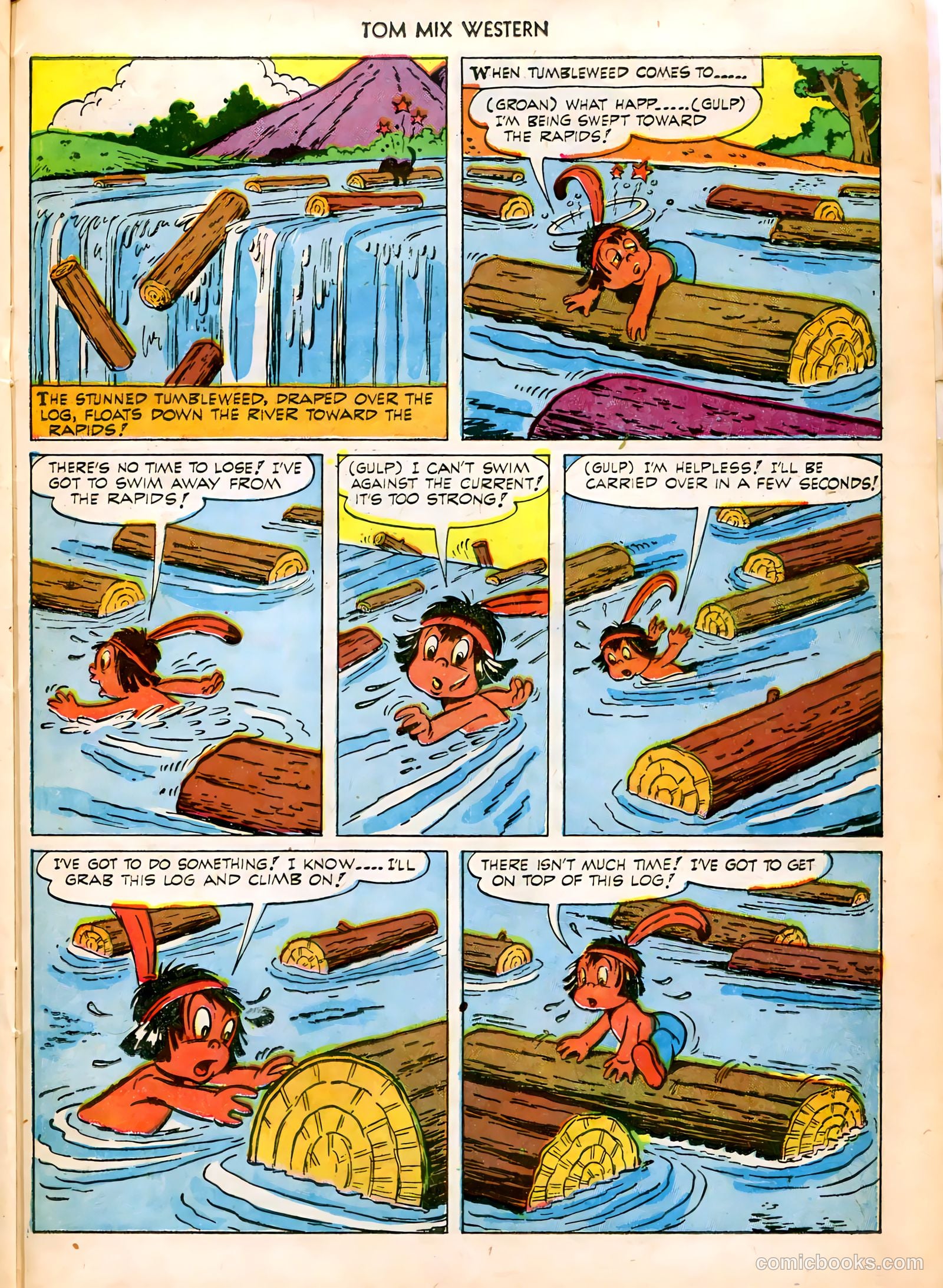 Tom Mix Western #47 (1951) — page 23 of 36