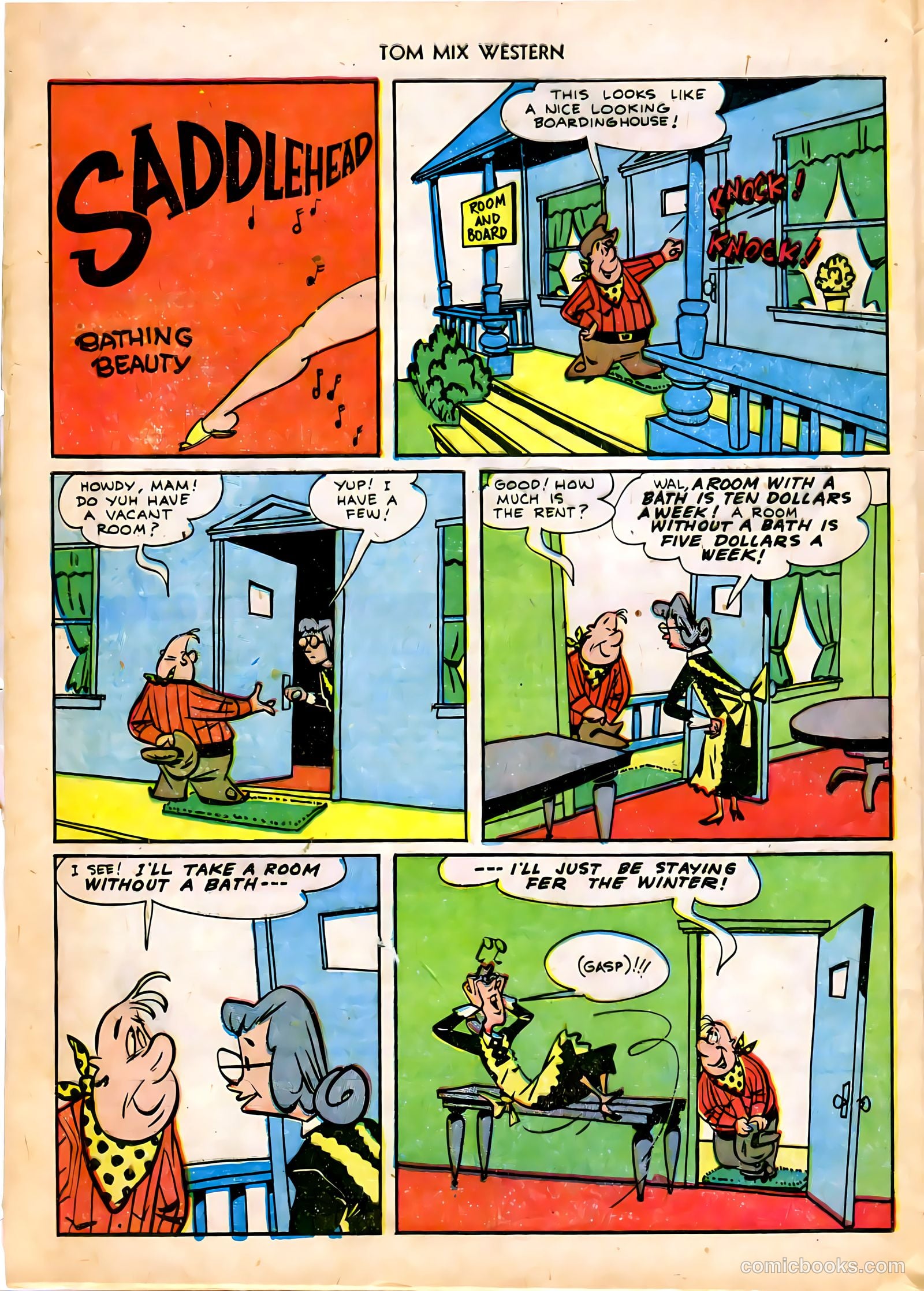 Tom Mix Western #47 (1951) — page 28 of 36